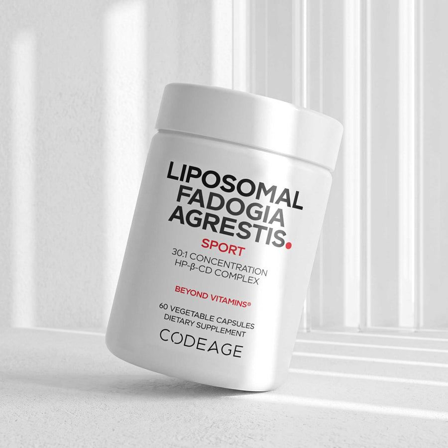 Codeage Liposomal Fadogia Agrestis Vitamin D3 Zinc Black Pepper