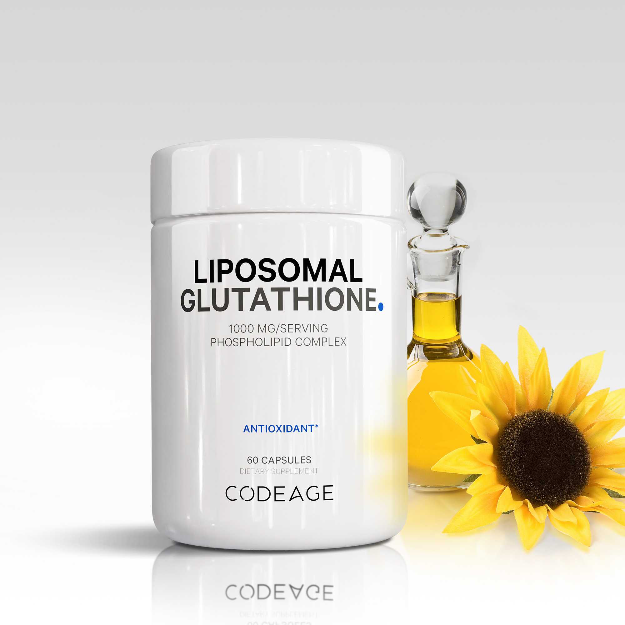 Codeage Liposomal Glutathione 1000mg Supplement L-Glutathione Codeage Liposomal Glutathione 1000mg Supplement L-Glutathione