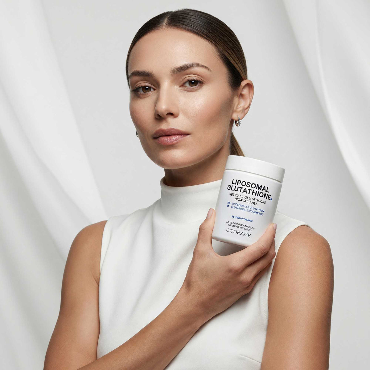 Codeage Liposomal Glutathione Supplement, Setria L-Glutathione
