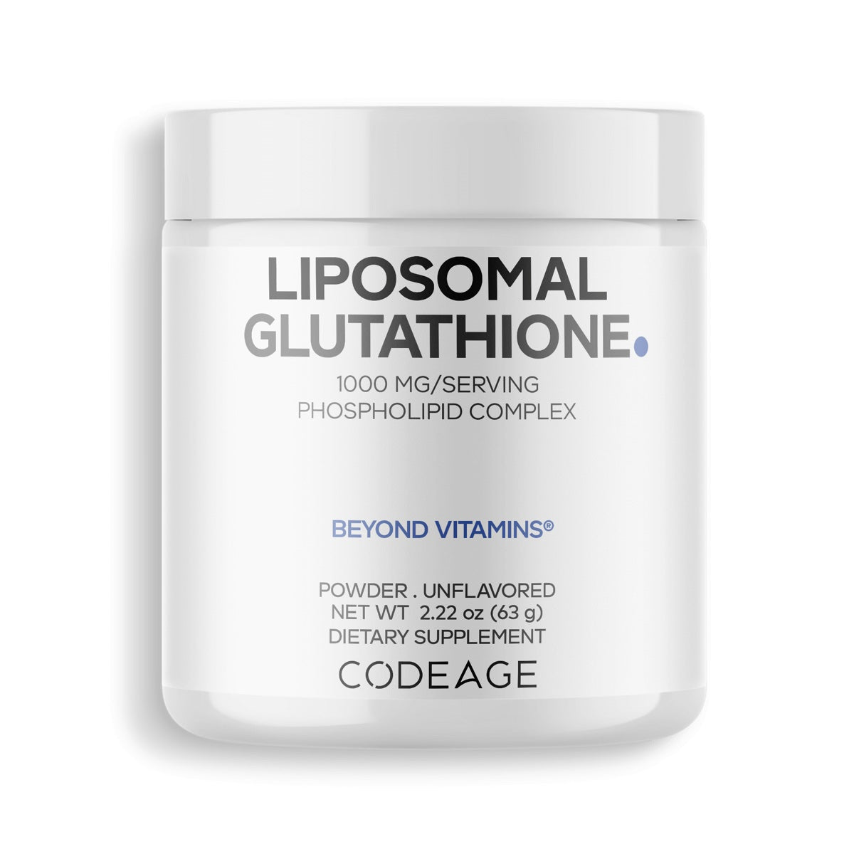 Liposomal Glutathione Powder Supplement - L-Glutathione - Codeage Liposomal Glutathione Powder Supplement - L-Glutathione - Codeage