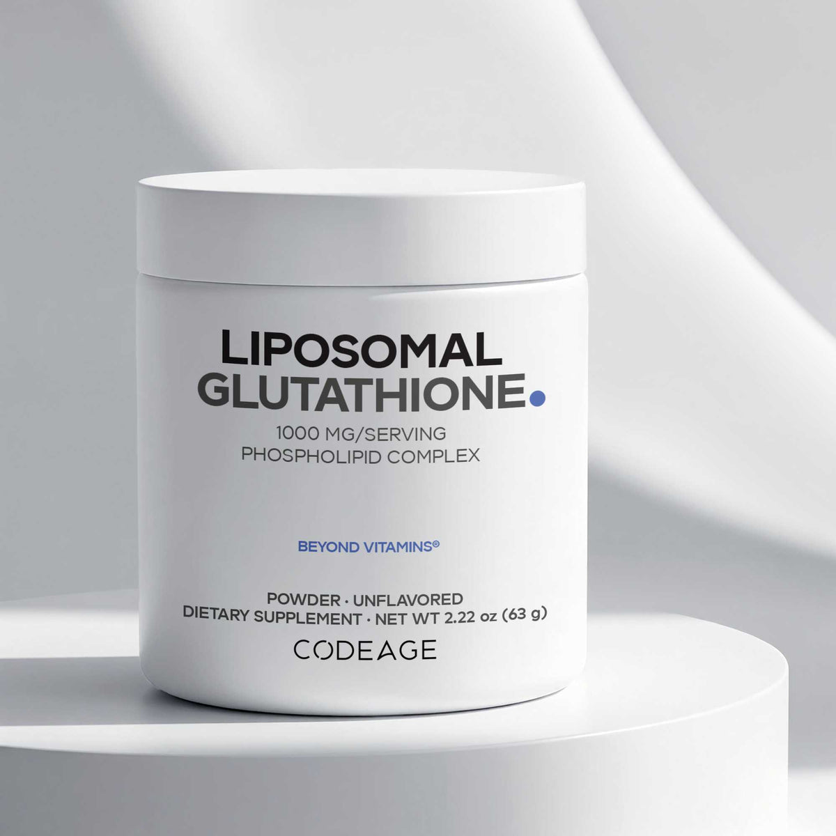 Codeage Liposomal Glutathione Powder Supplement 