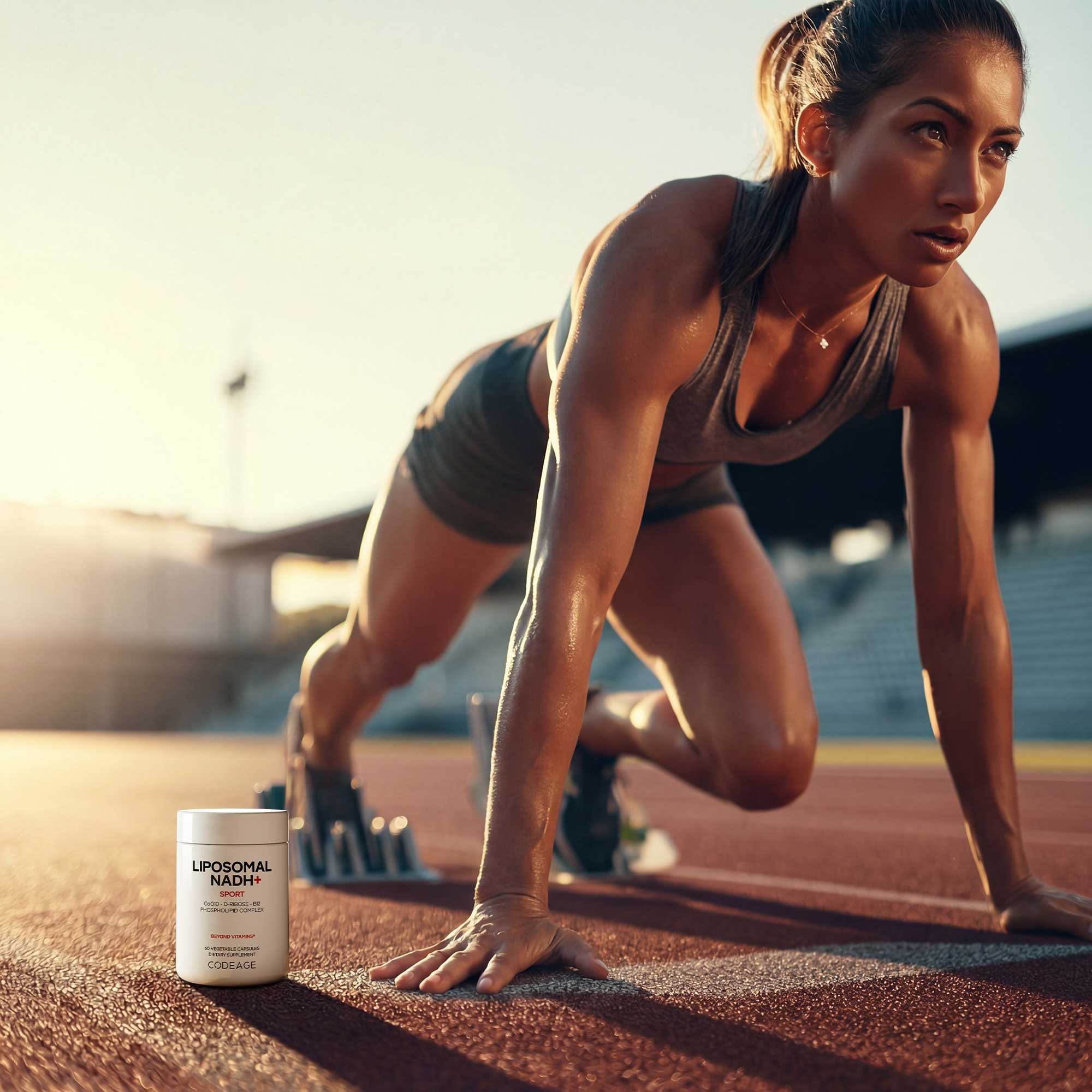 Codeage Liposomal NADH+ Supplement CoQ10 D-Ribose Vitamin B12