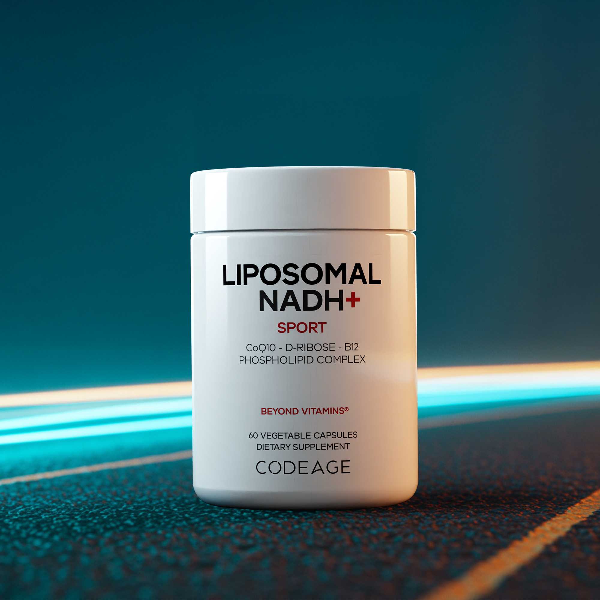 Codeage Liposomal NADH+ Supplement CoQ10 D-Ribose Vitamin B12