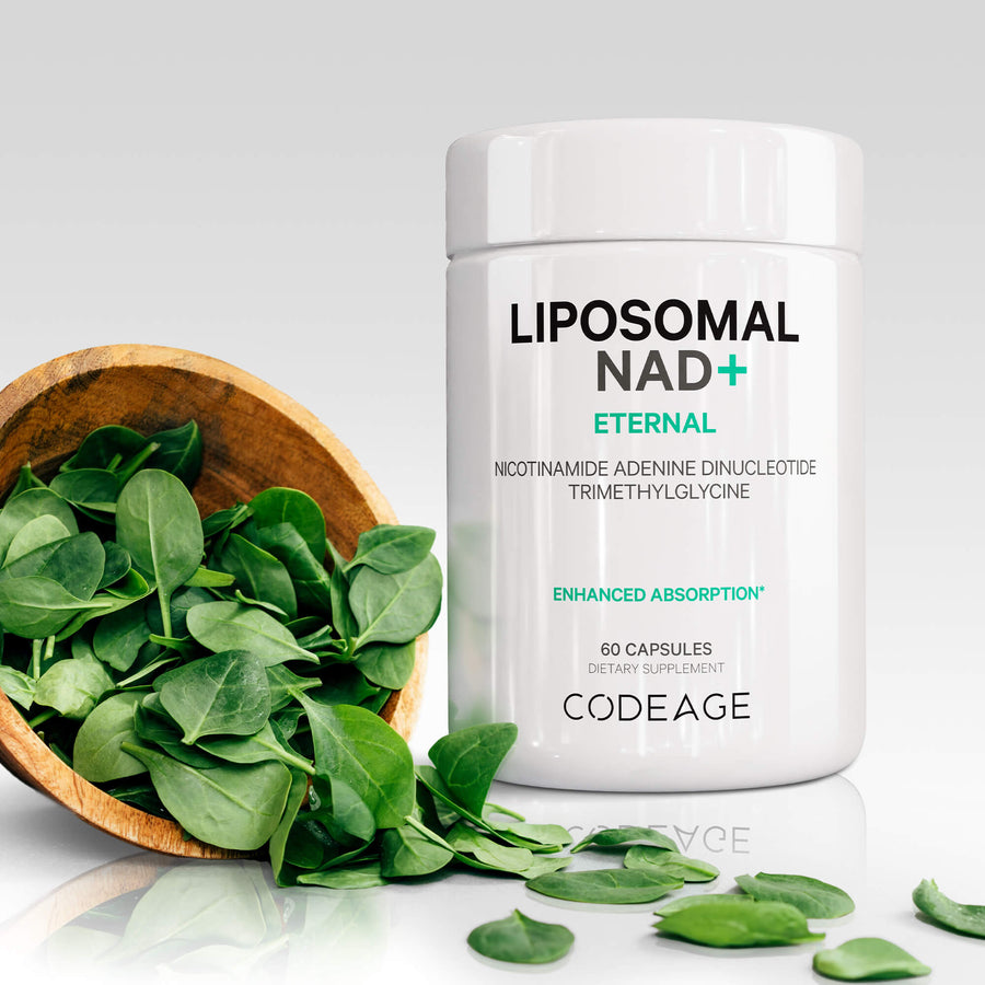 Codeage Liposomal NAD+ Supplement 500mg NAD healthy aging cells