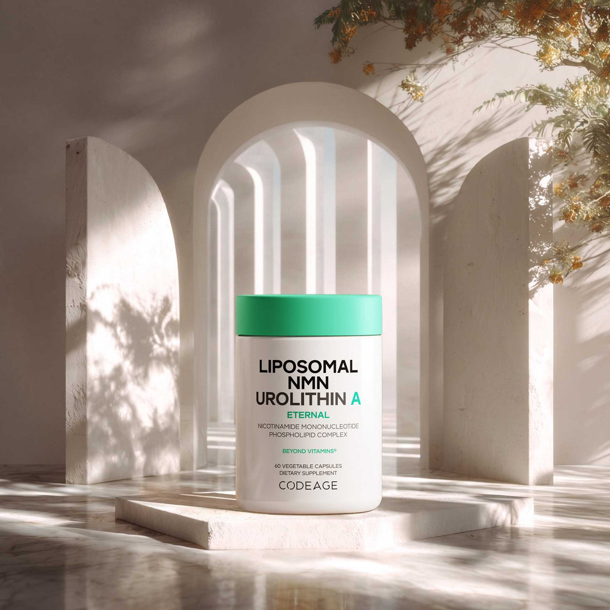 Codeage Liposomal NMN Urolithin A  Supplement with NMN, NAD precursor, Urolithin A