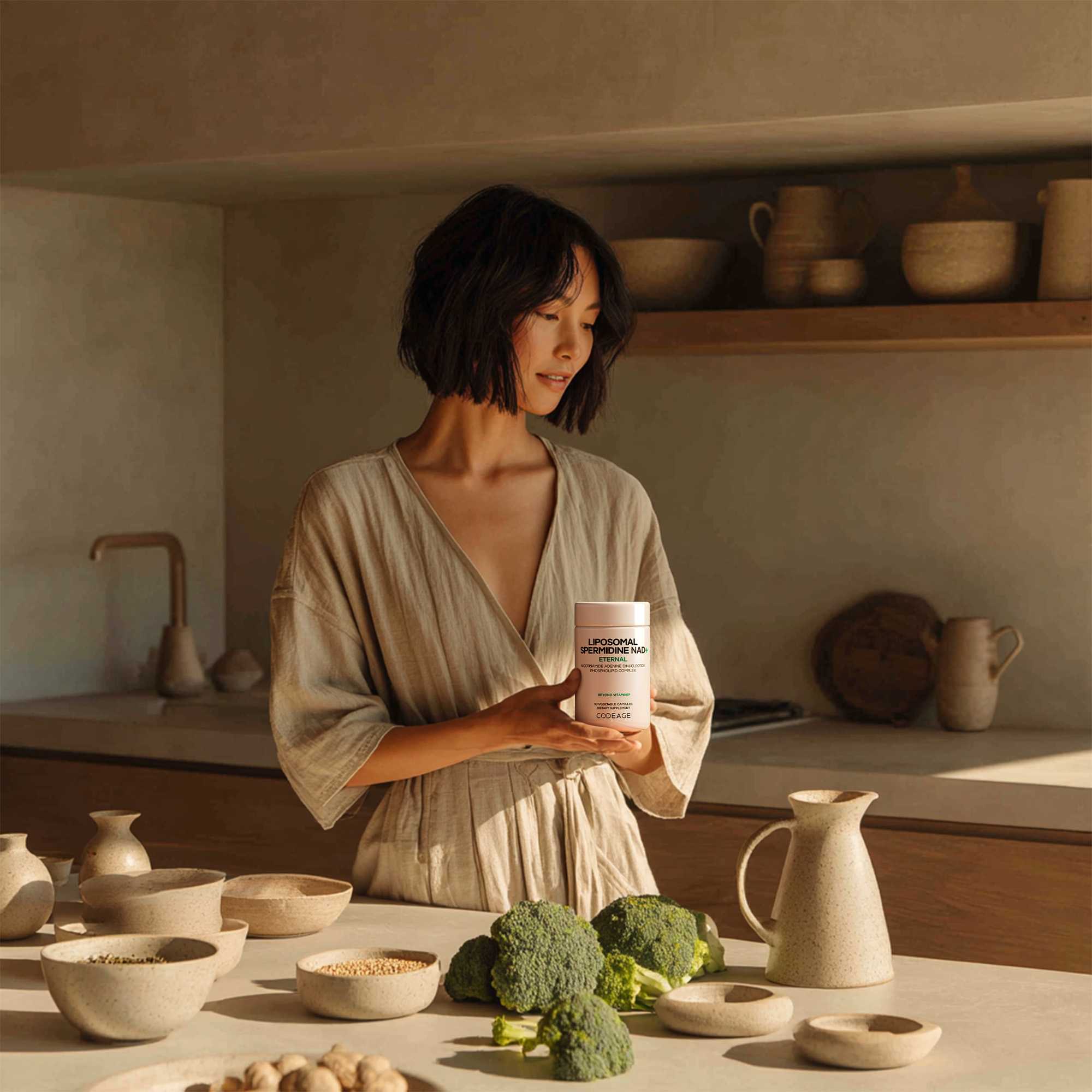 Codeage Liposomal Spermidine NAD+ Supplement