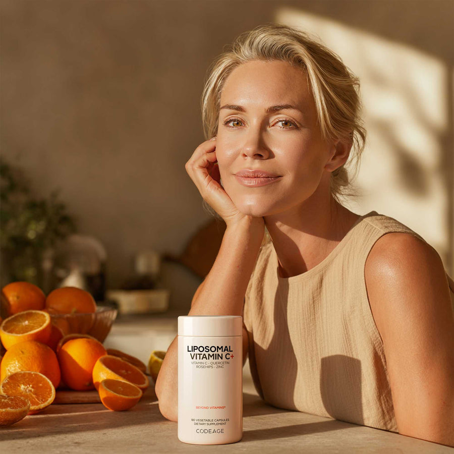 Codeage Liposomal Vitamin C 1500 mg Capsule Supplement Citrus BioflavonoidsCodeage Liposomal Vitamin C Capsule Supplement Citrus Bioflavonoids