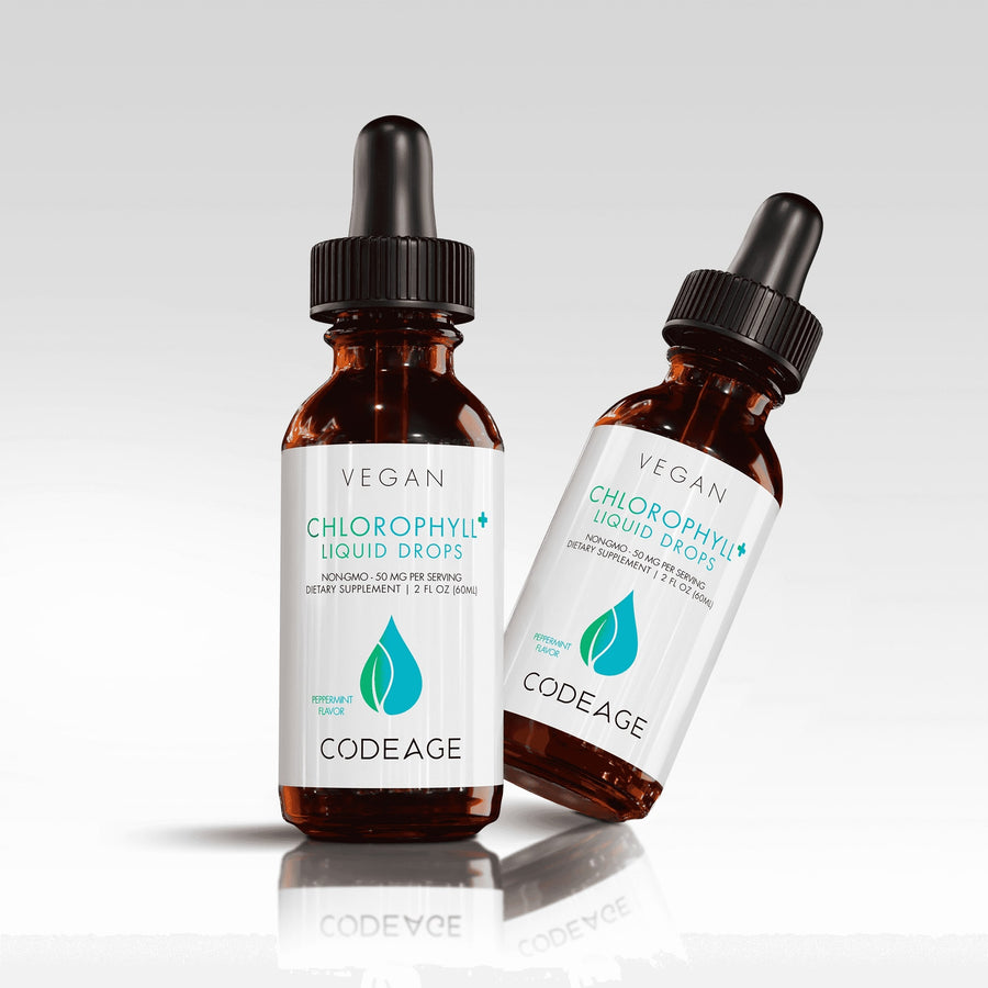 Codeage Vegan Chlorophyll Water Drops Supplements Drinks Easy to Mix