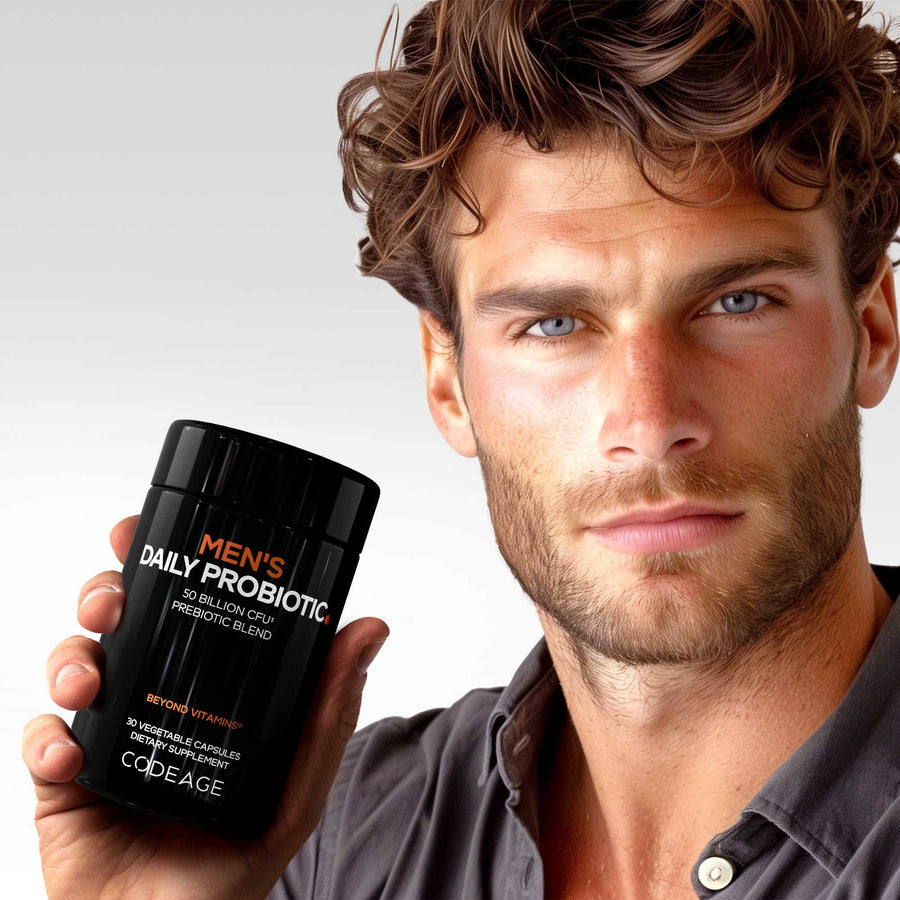 Codeage Men's Daily Probiotic with Zinc