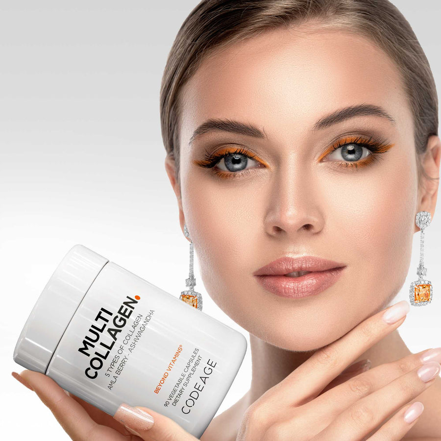 Codeage Multi Collagen Capsules Supplement Hydrolyzed Peptides