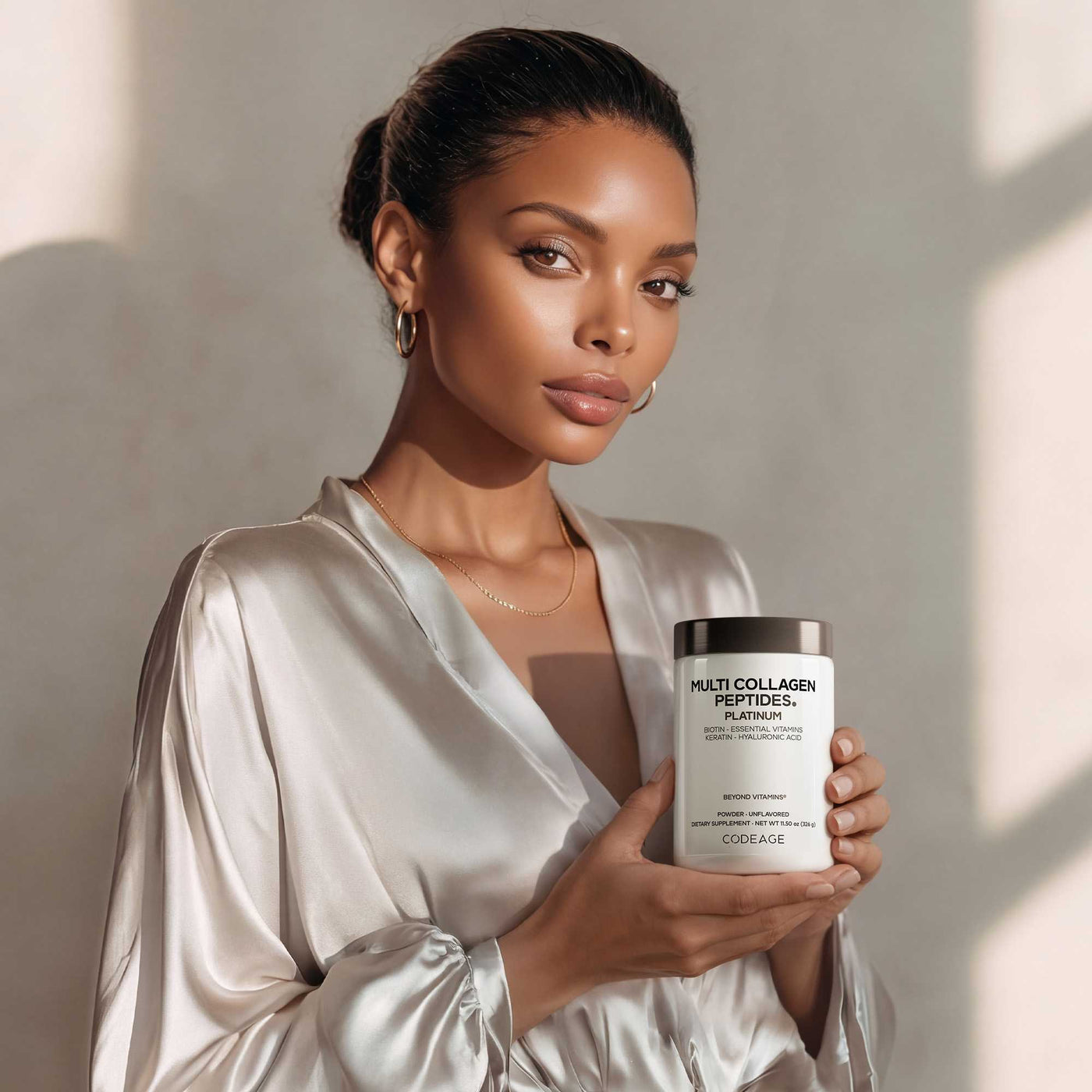 Codeage Multi Collagen Platinum Keratin Biotin Vitamin C Vitamin D