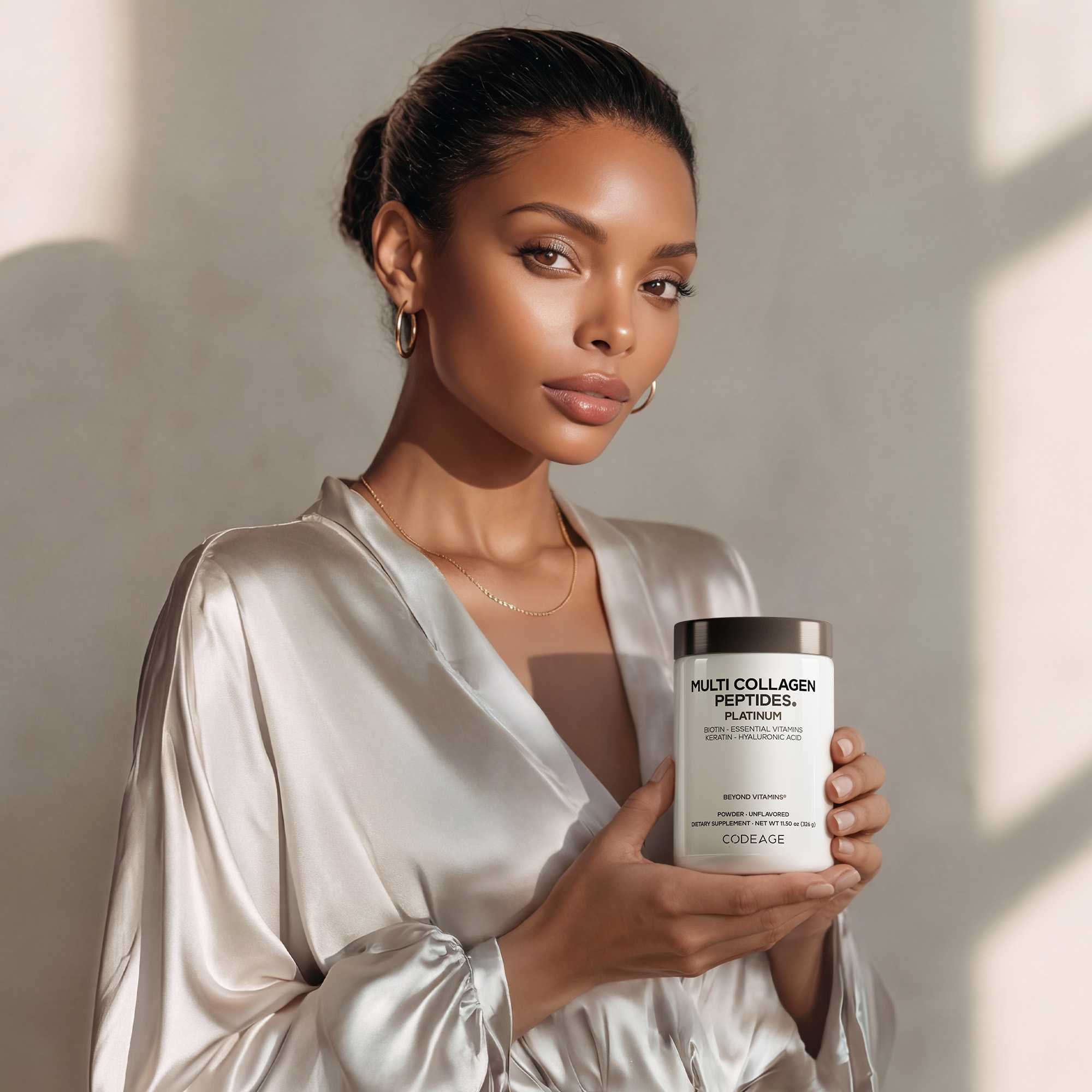 Codeage Multi Collagen Platinum Keratin Biotin Vitamin C Vitamin D