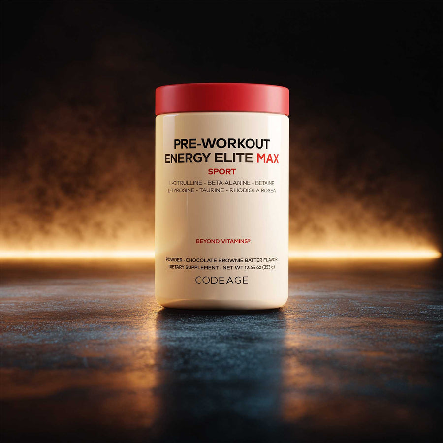 Codeage Pre-Workout Focus and Energy Support Complex