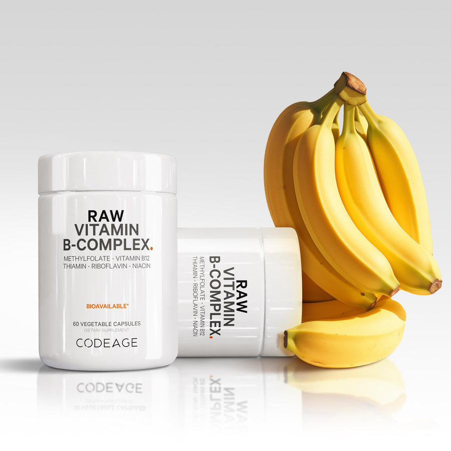 Codeage Raw Vitamin B Complex Supplement Nutrition