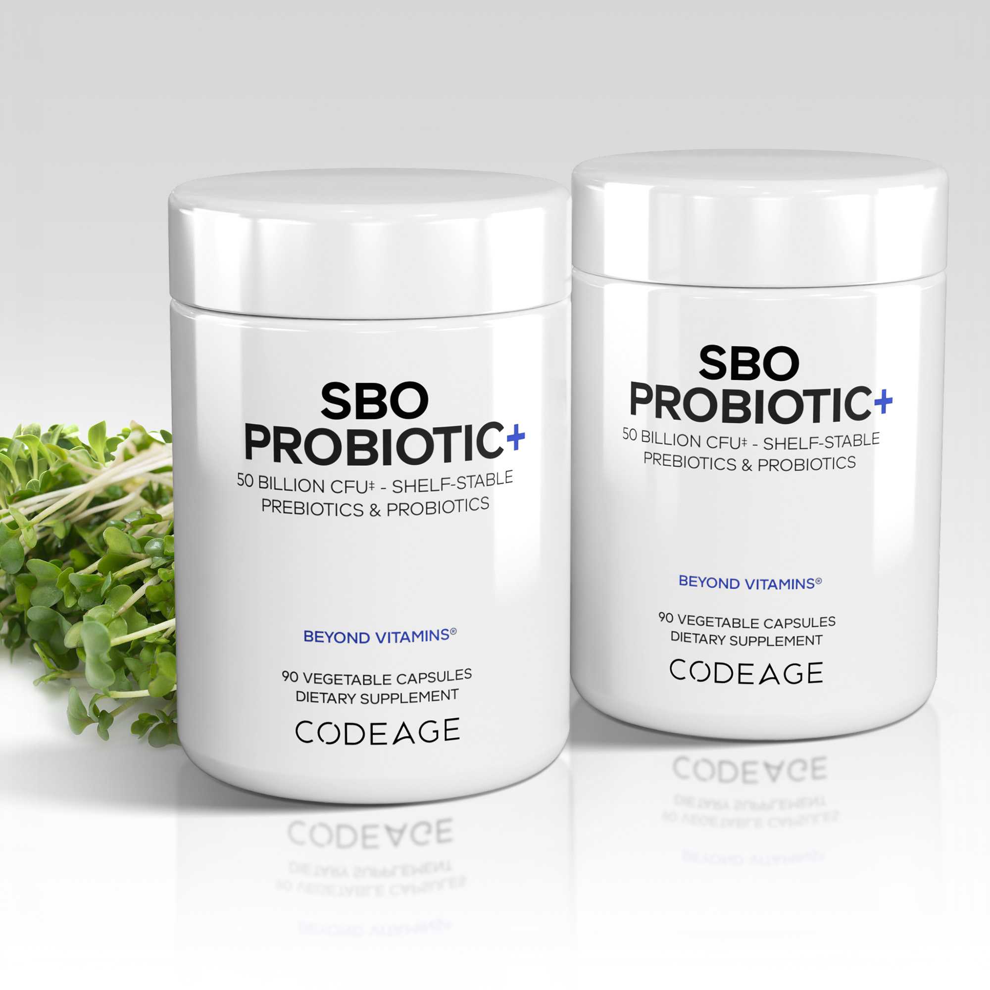 Codeage SBO Probiotics Prebiotics Supplement 50 billion supplement