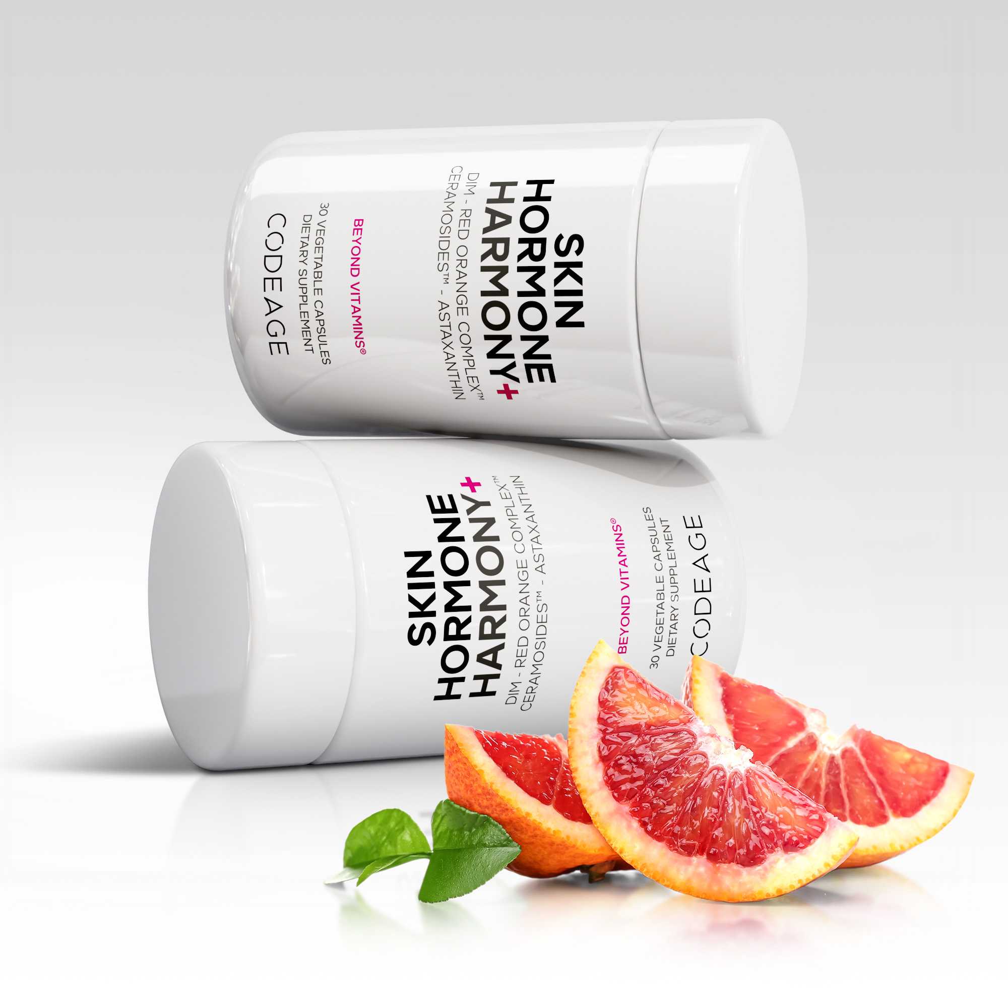 Codeage Skin Hormone Harmony+ Supplement Ceramosides™, Red Orange ...