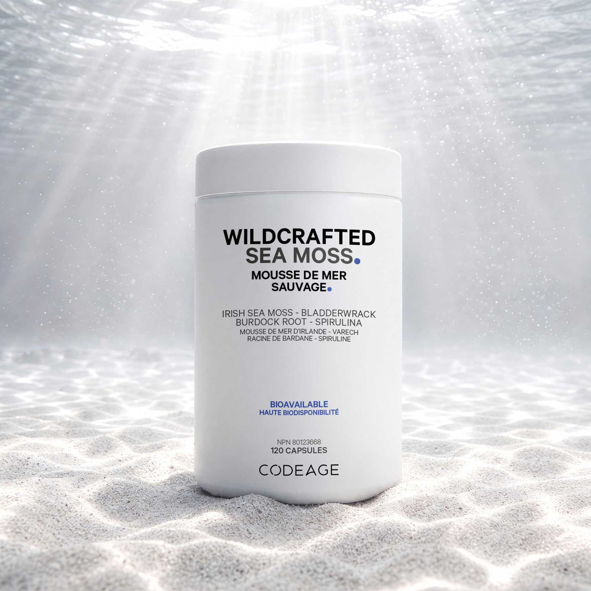 Codeage Wildcrafted Sea Moss Irish Moss Supplement