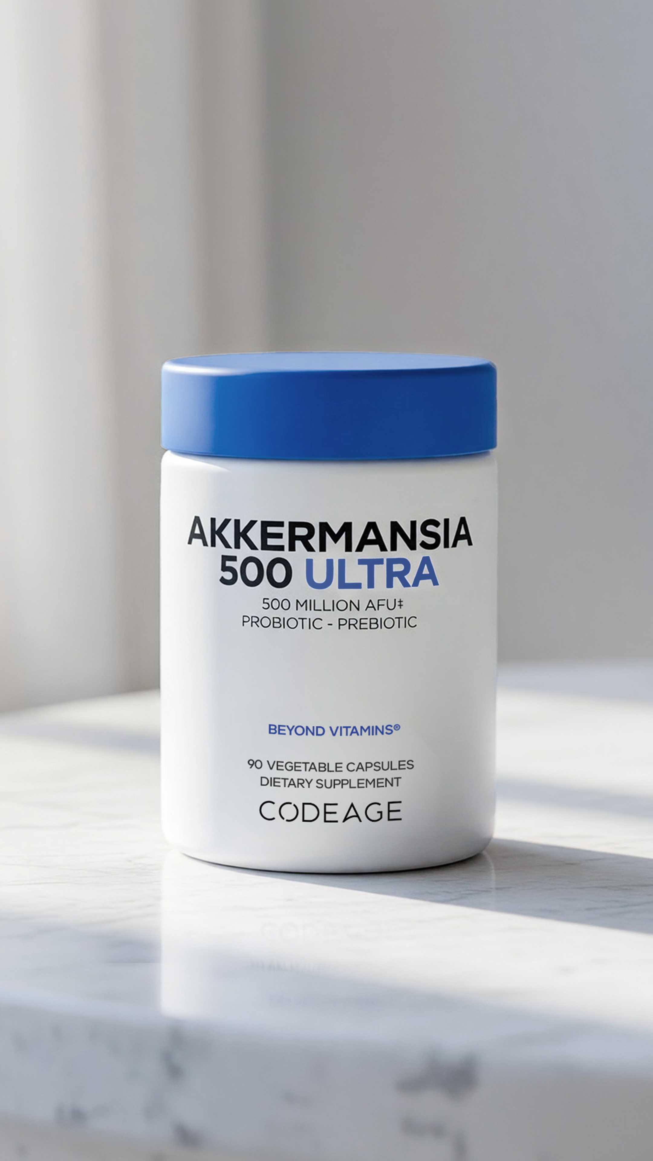 Codeage Akkermansia Muciniphila 500M AFUs Probiotic Supplement