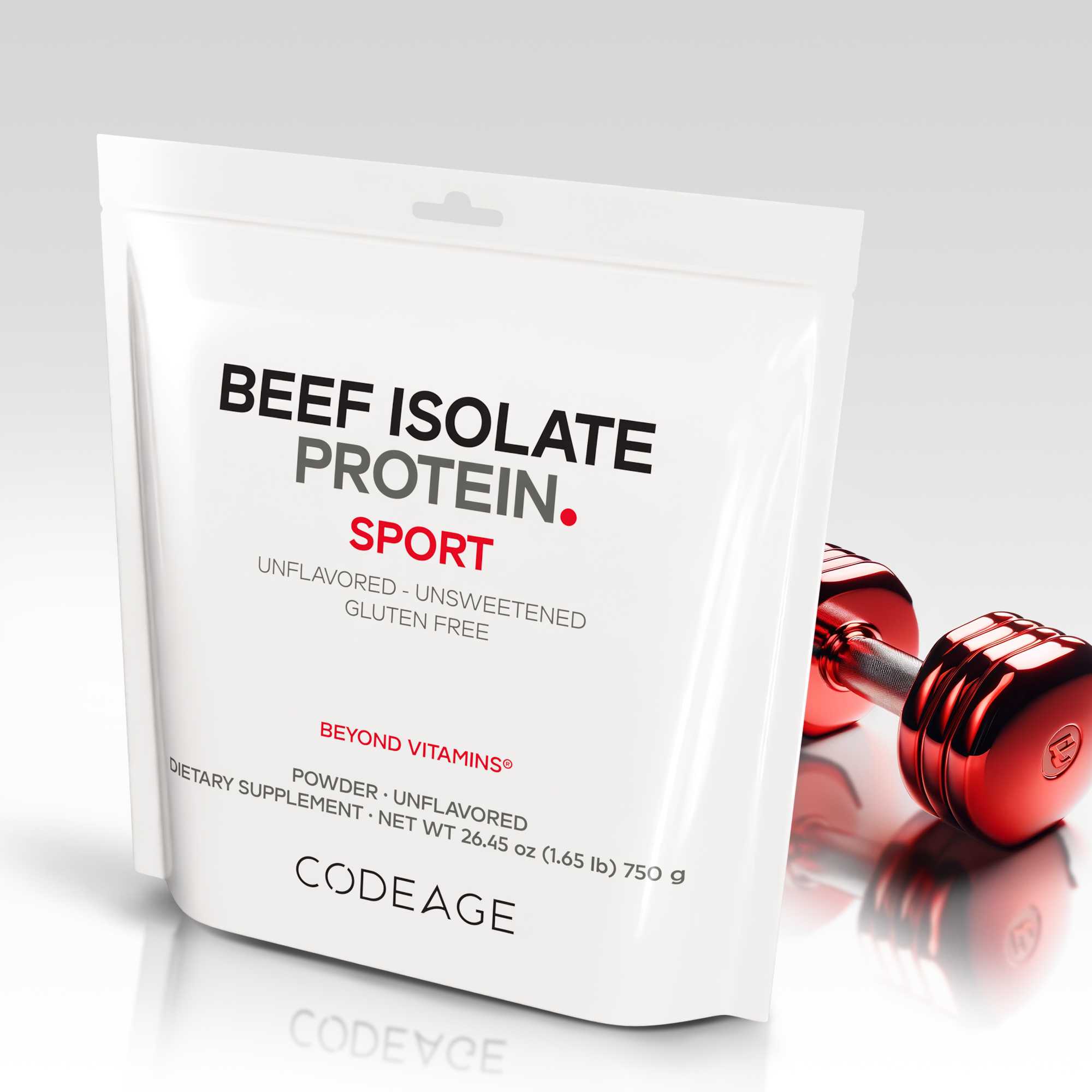 Grass-Fed Beef Isolate Protein Powder - Codeage