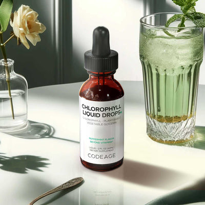 Codeage Supplment de Chlorophylle Liquide Gouttes Eau Clorofile Codeage Supplment de Chlorophylle Liquide Gouttes Eau Clorofile