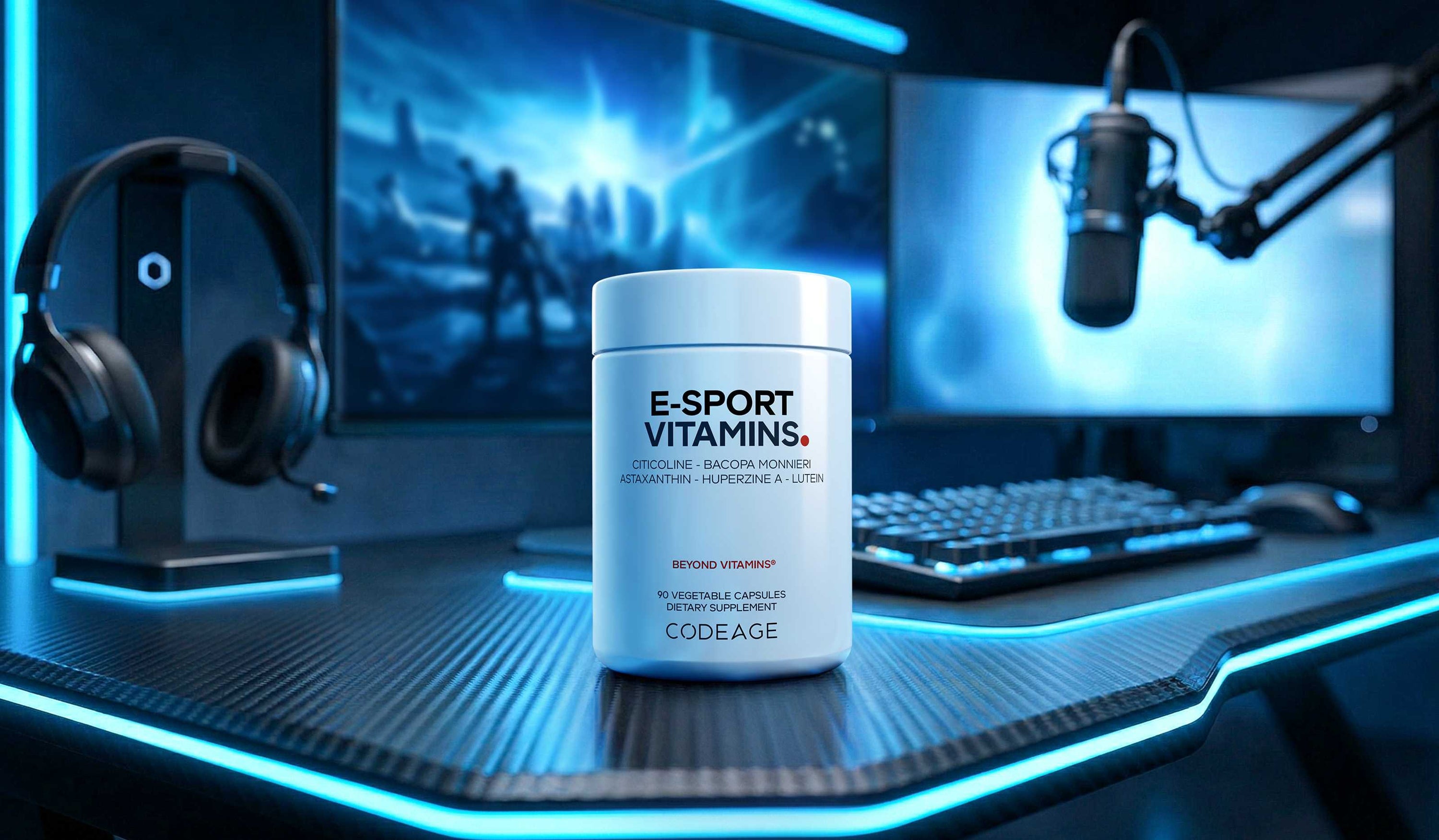 Codeage E-Sport Multivitamins Supplement 