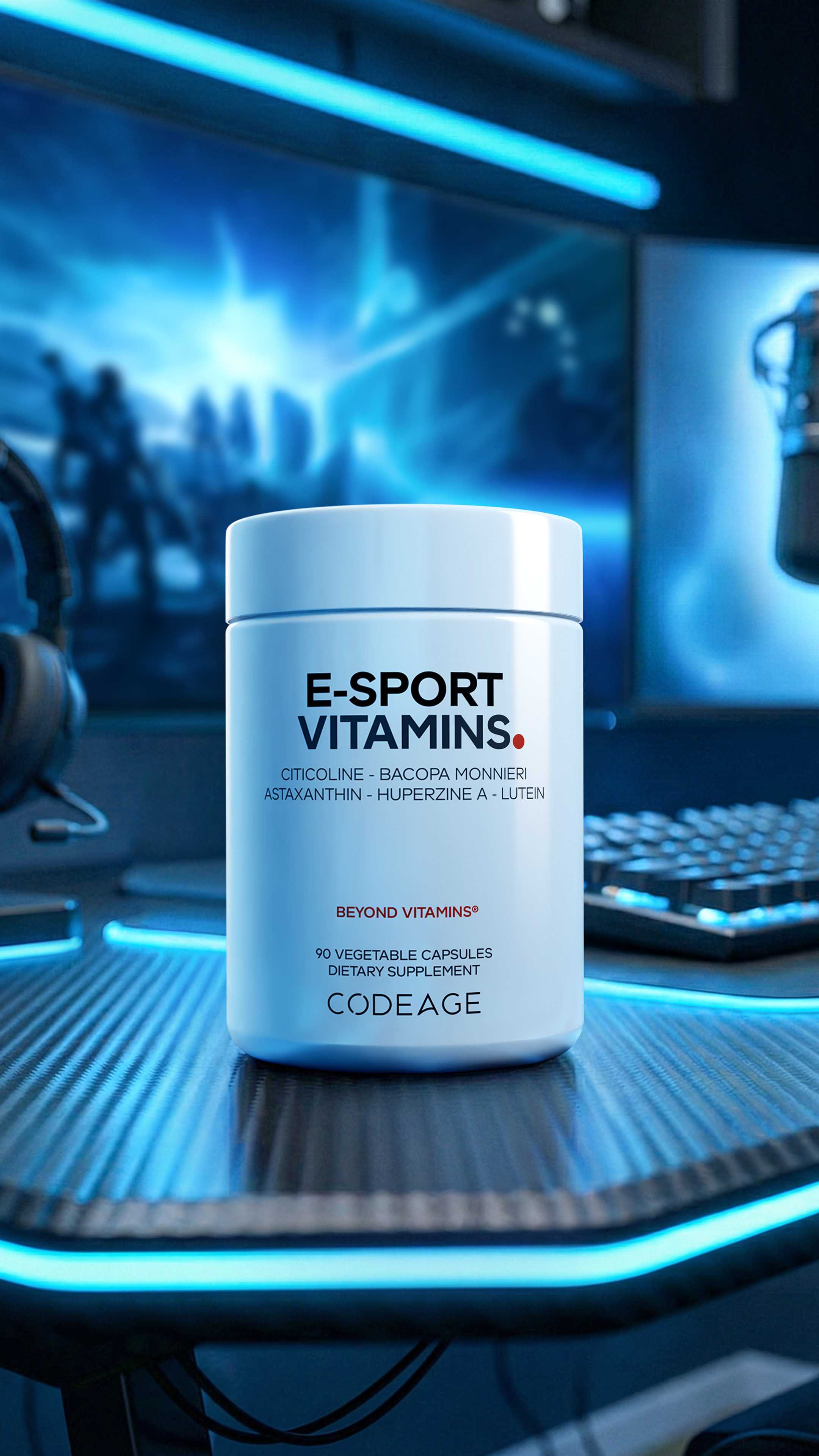 Codeage E-Sport Multivitamins Supplement 