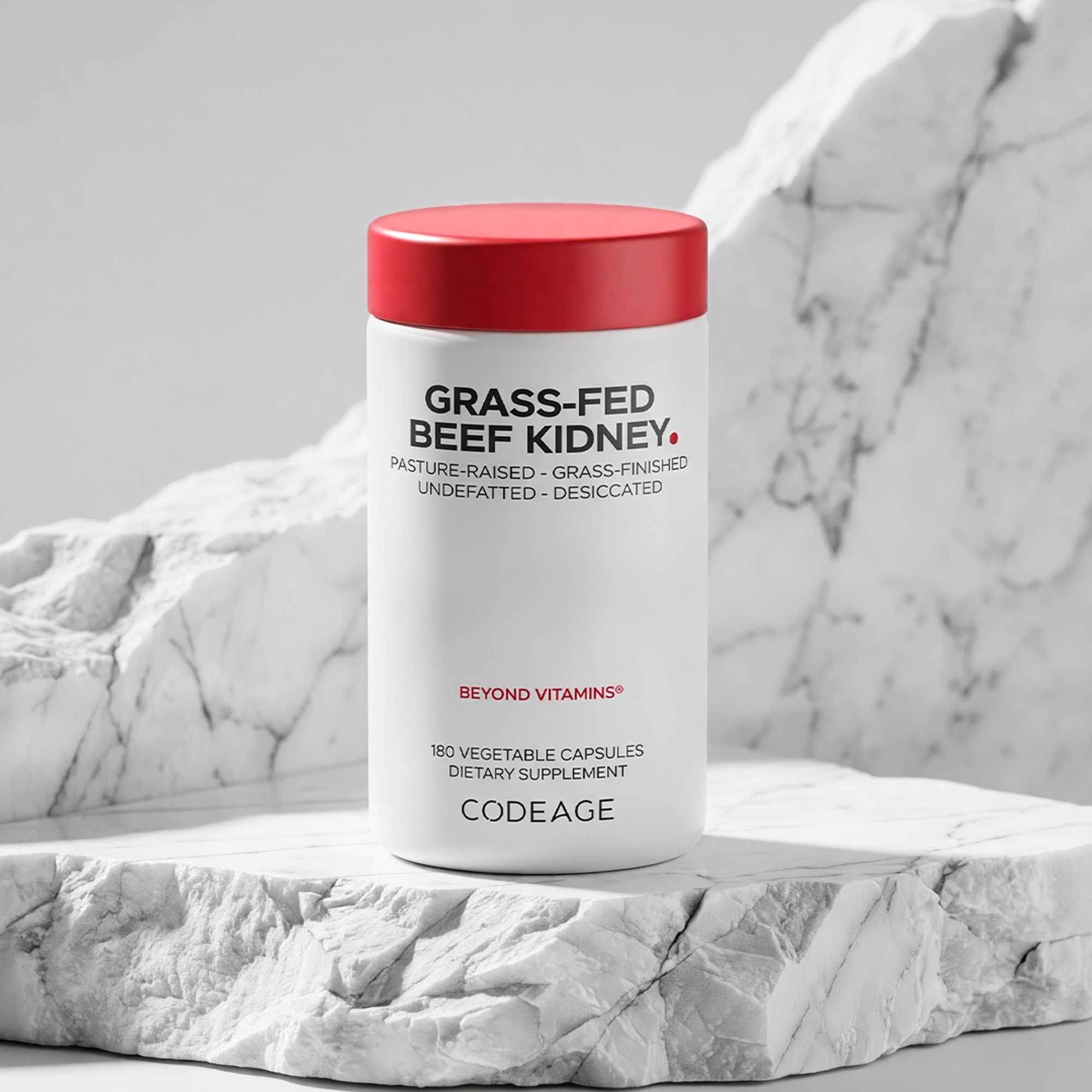 Codeage Grass-Fed Beef Kidney Bovine Supplement 