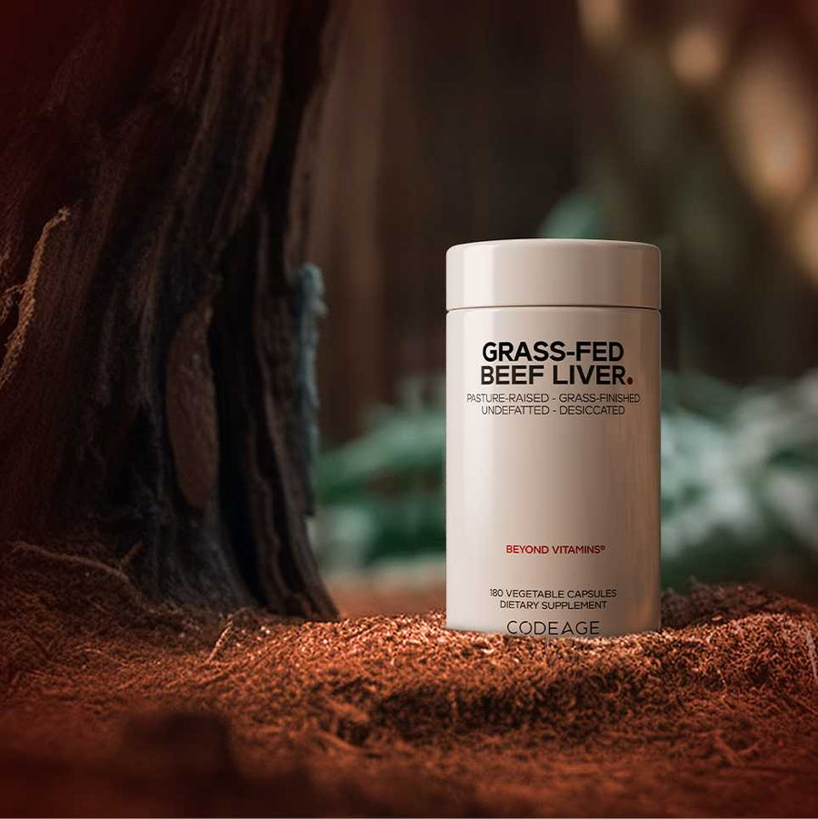Codeage Grass-Fed Pasture Raised Beef Liver 