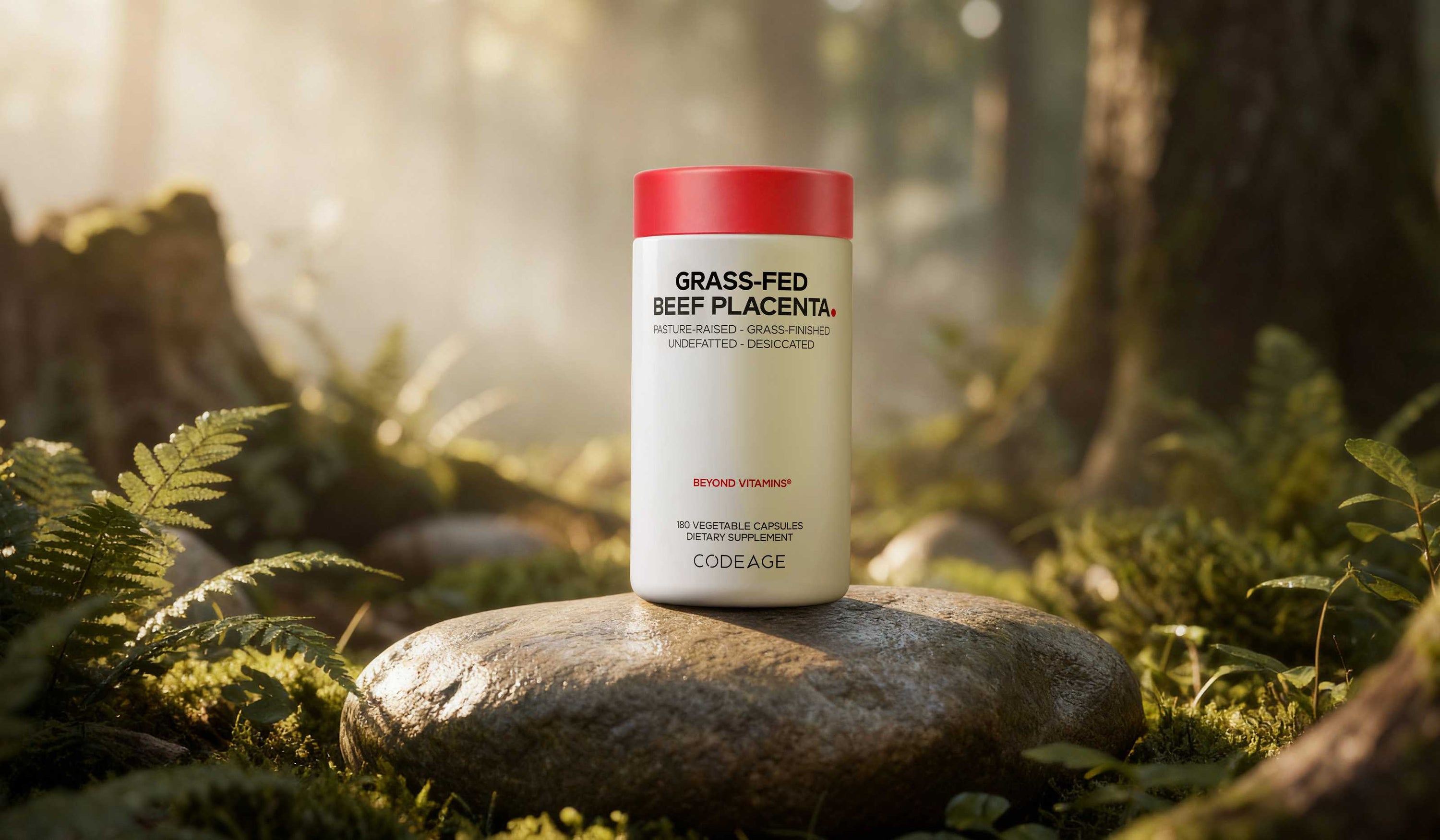 Codeage Grass-Fed Beef Placenta supplement