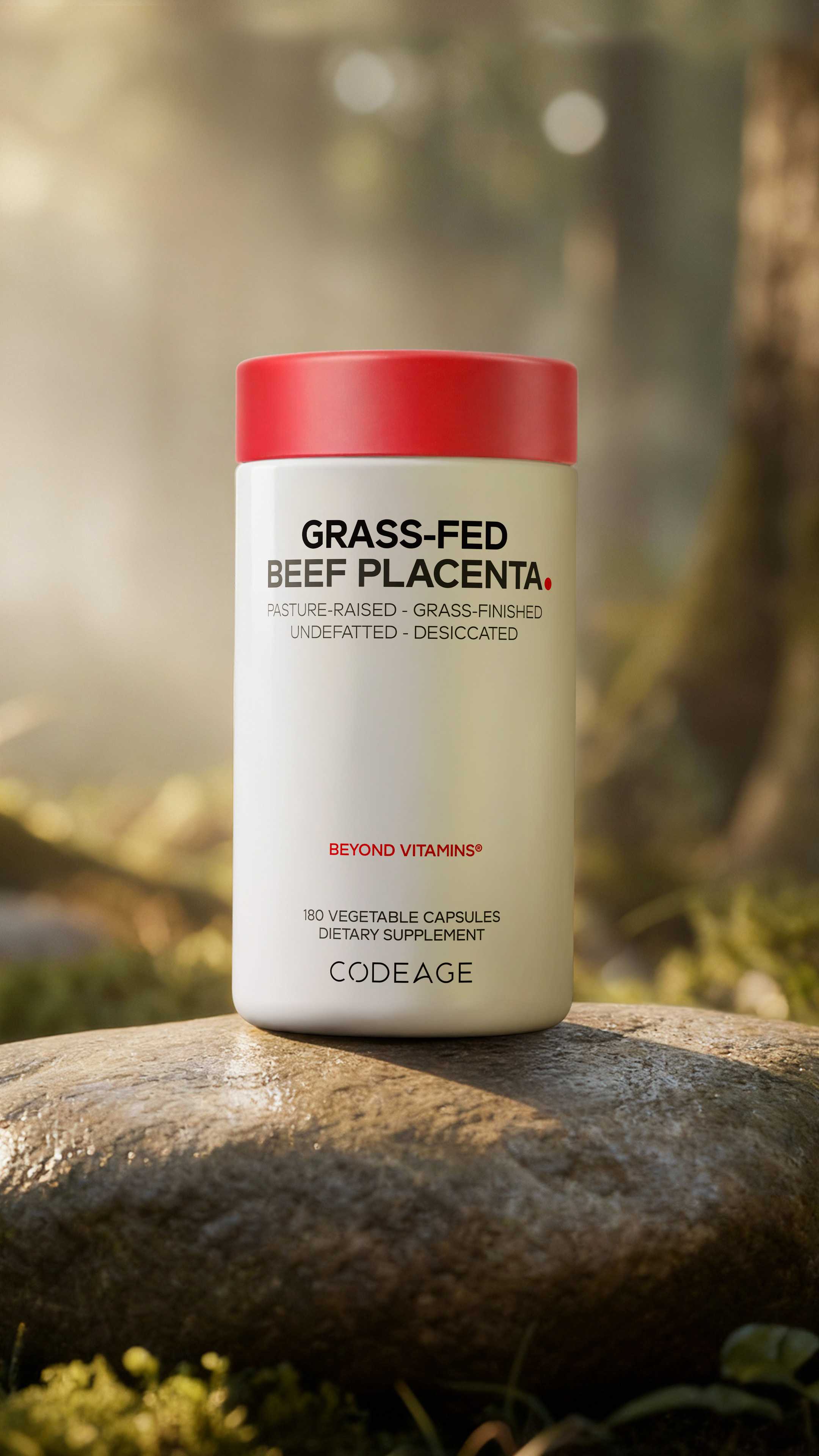 Codeage Grass-Fed Beef Placenta supplement