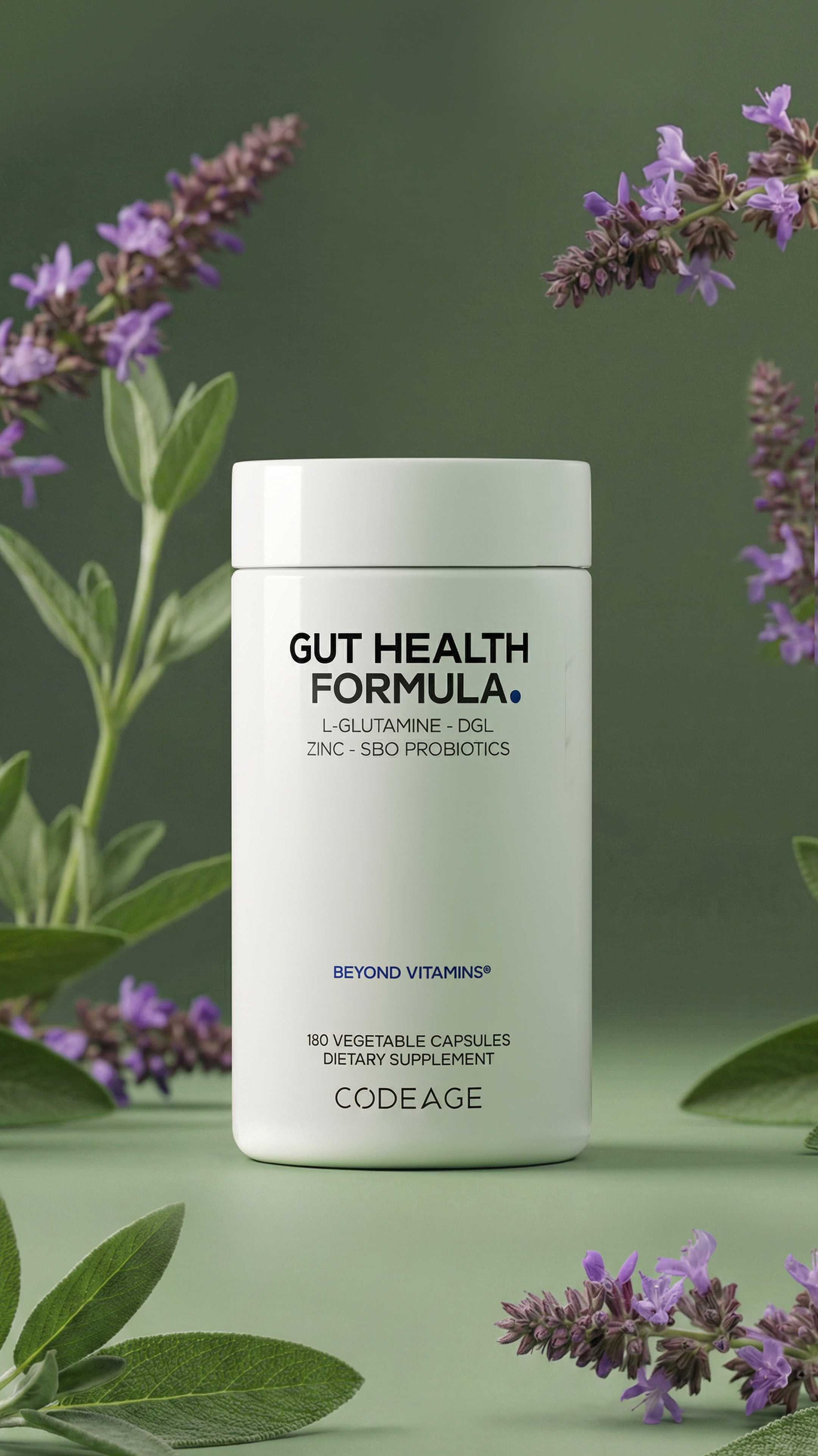 Codeage Gut Health Formula Supplement 