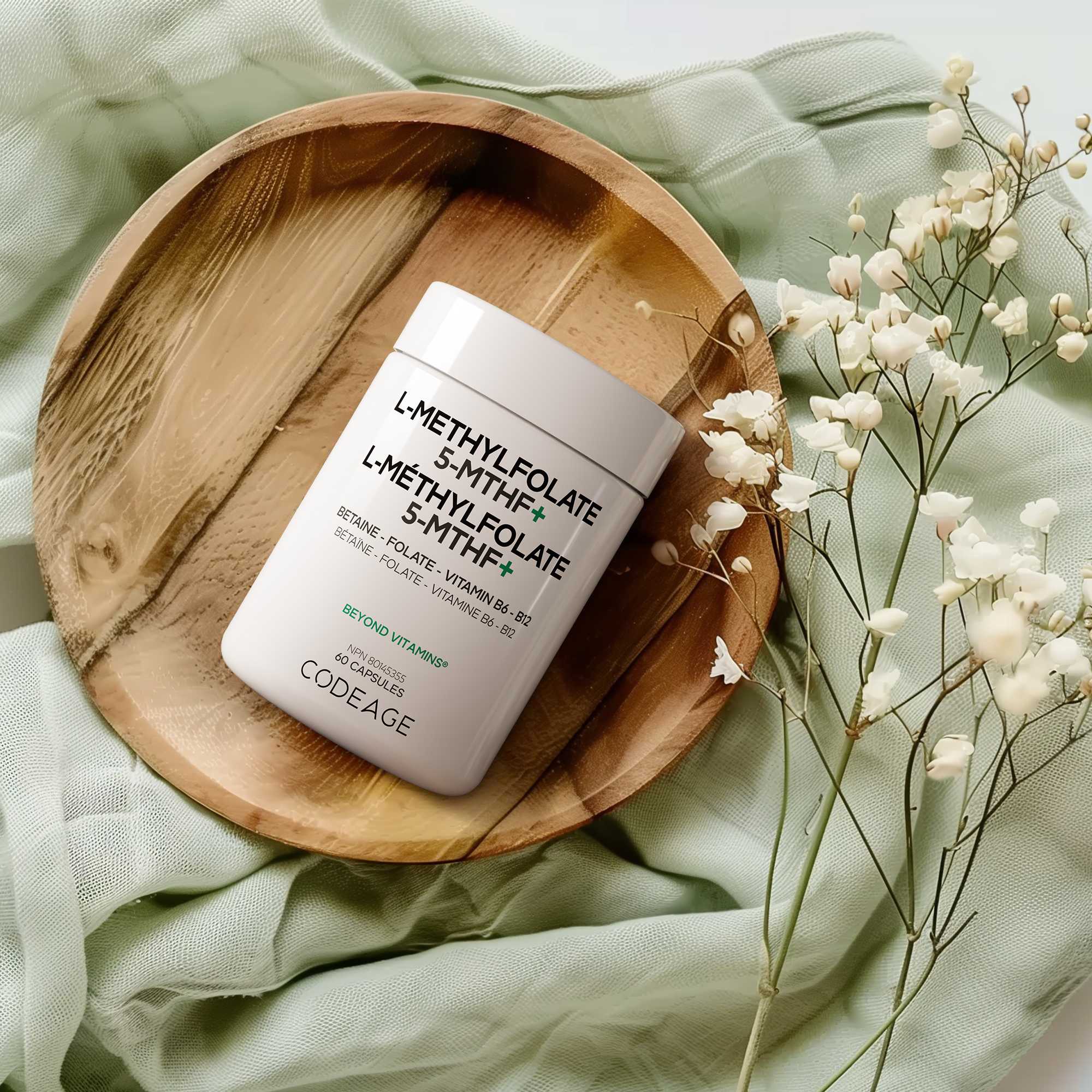 Codeage L-Methylfolate 5-MTHF