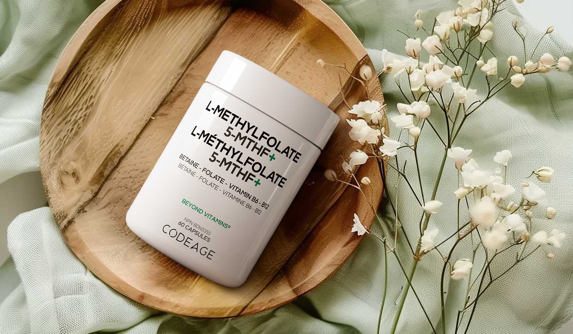 Codeage L-Methylfolate 5-MTHF