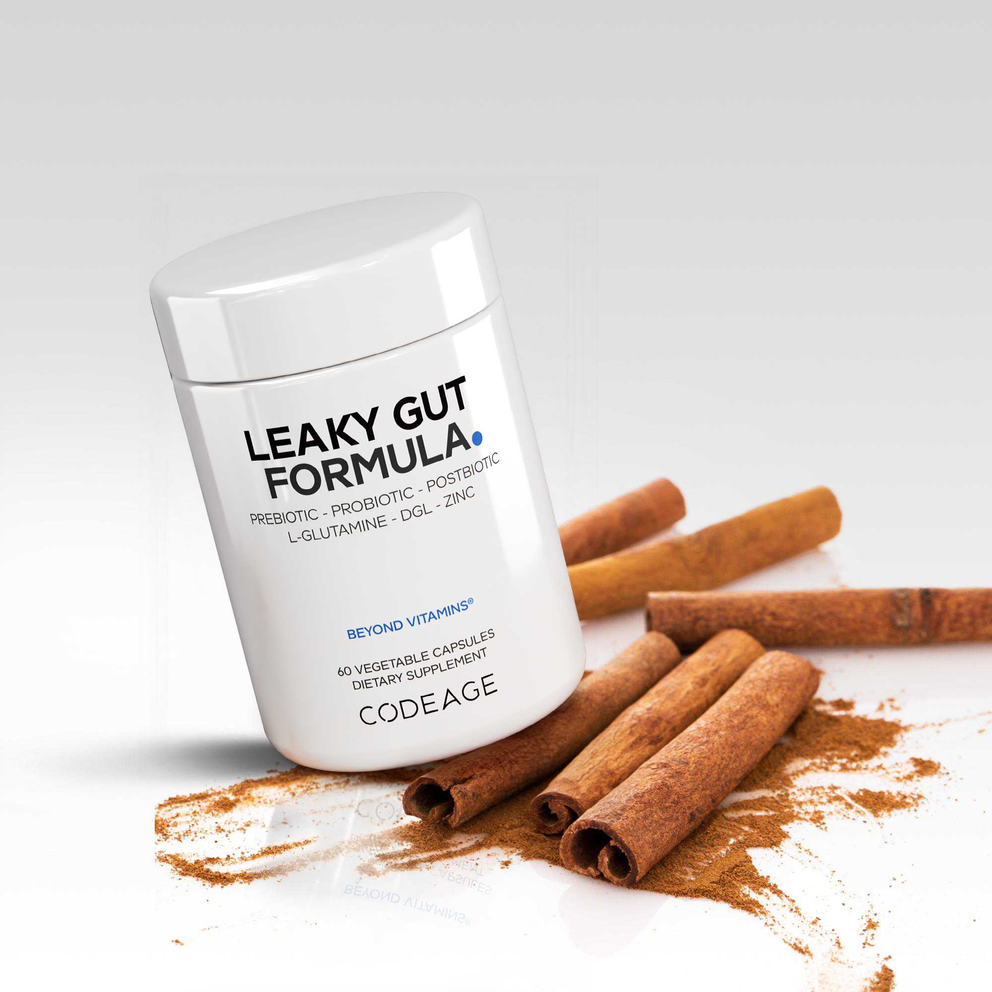 Leaky Gut Supplement L-Glutamine N-acetylglucosamin Probiotics Capsules - Codeage Leaky Gut Supplement L-Glutamine N-acetylglucosamin Probiotics Capsules - Codeage