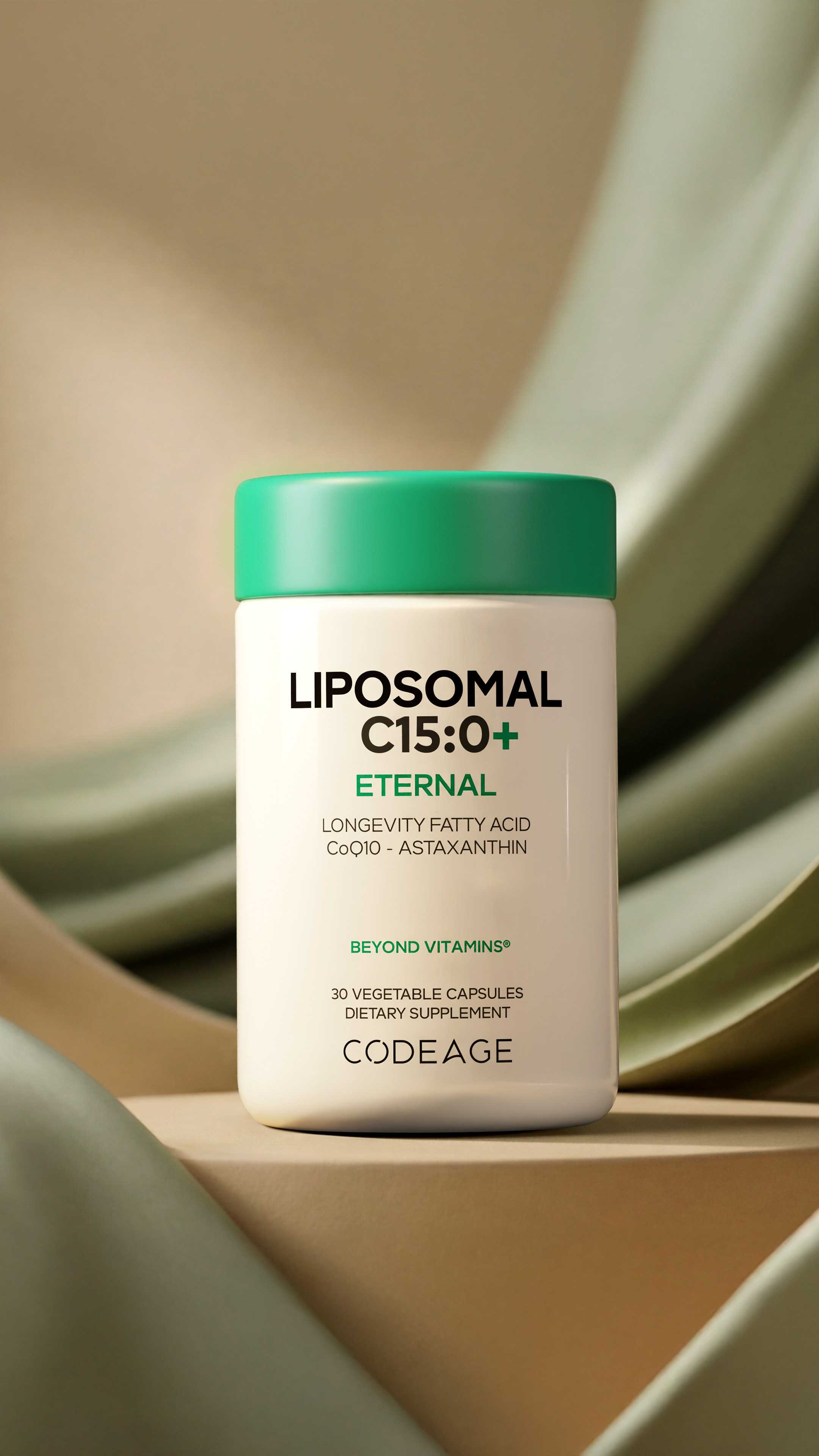 Codeage Liposomal C15:0 pentadecanoic acid supplement