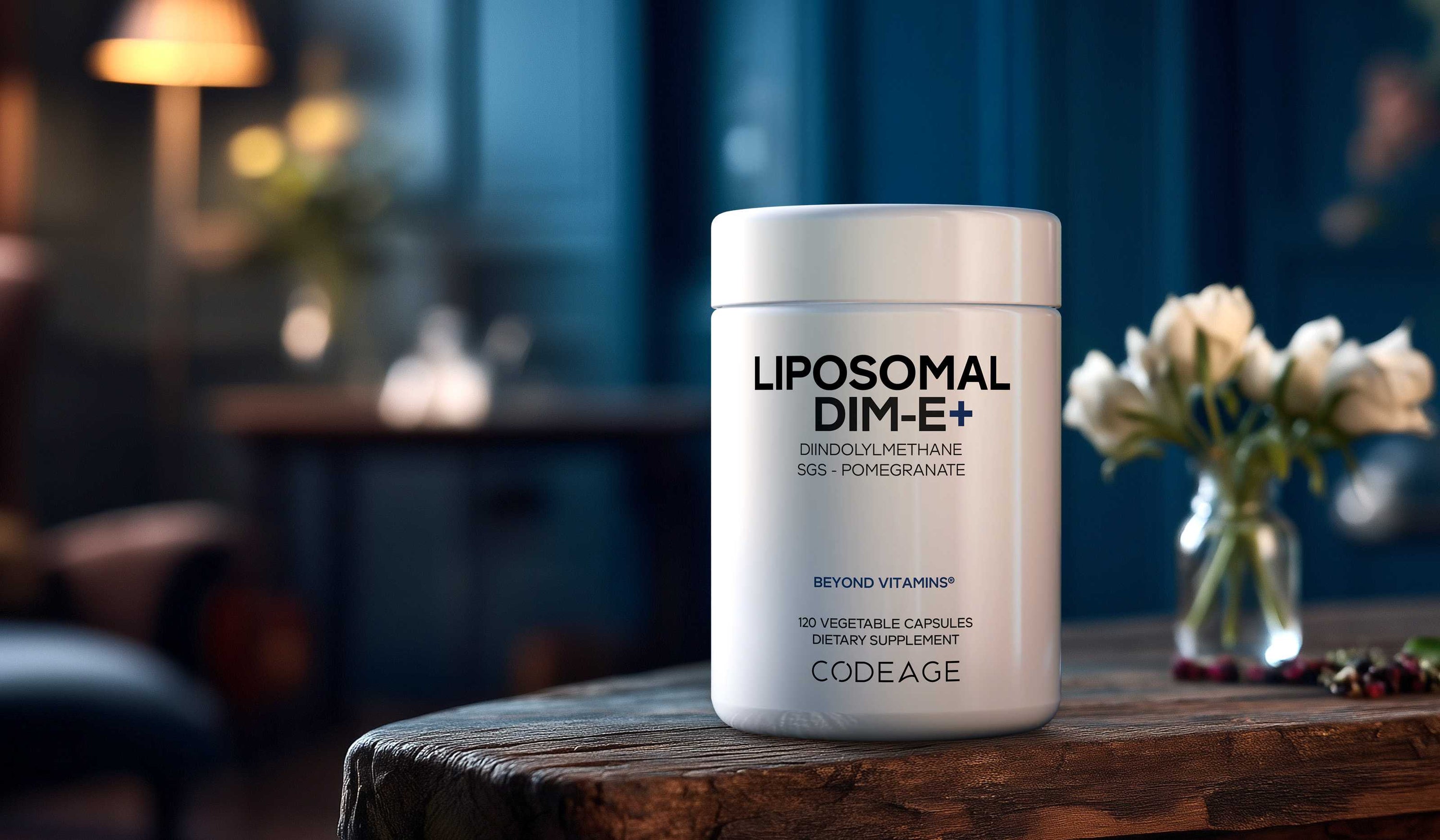 Codeage Liposomal Dim Supplement SGS for women men Vitamin E isomers Capsule