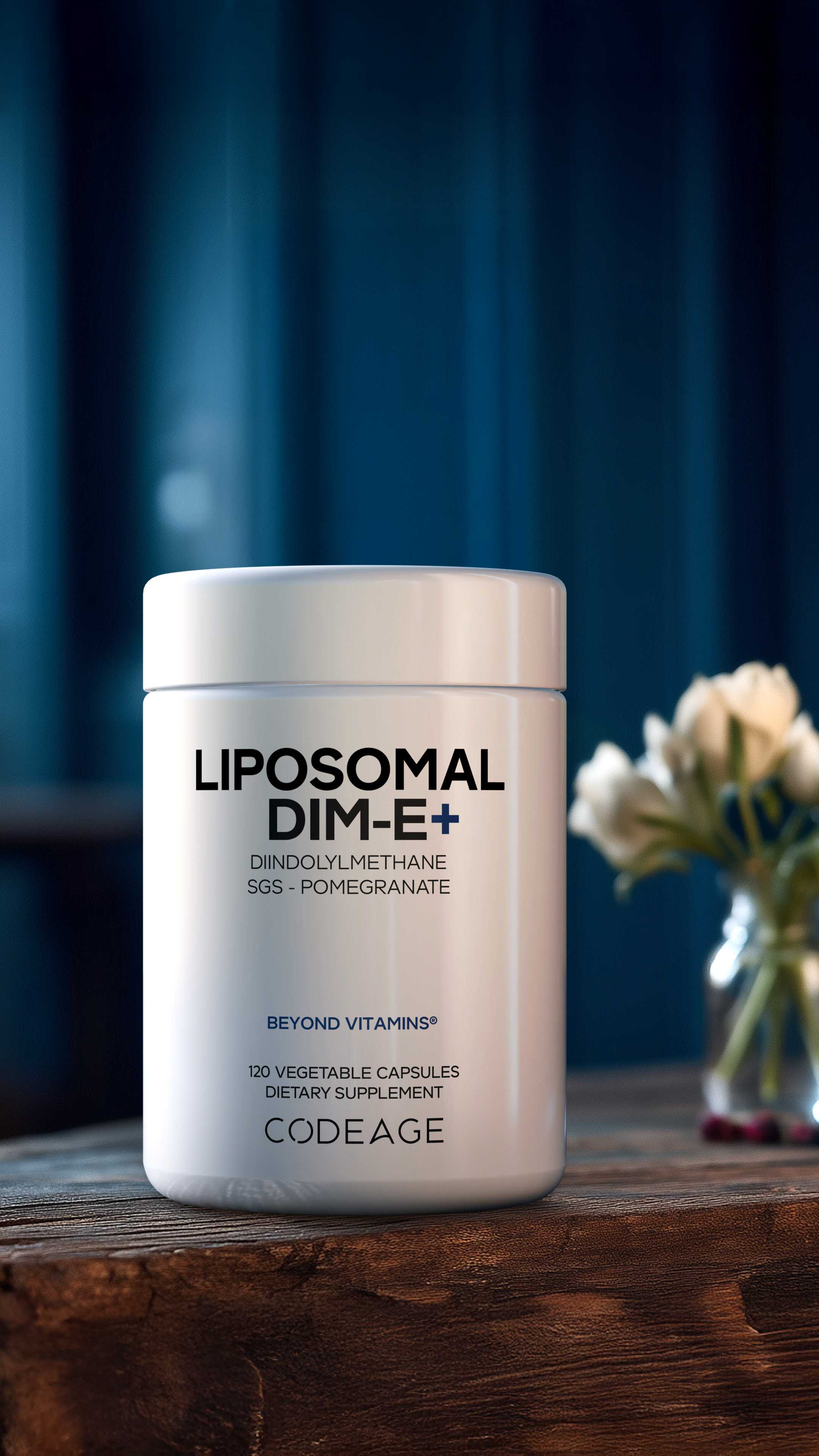 Codeage Liposomal Dim Supplement SGS for women men Vitamin E isomers Capsule