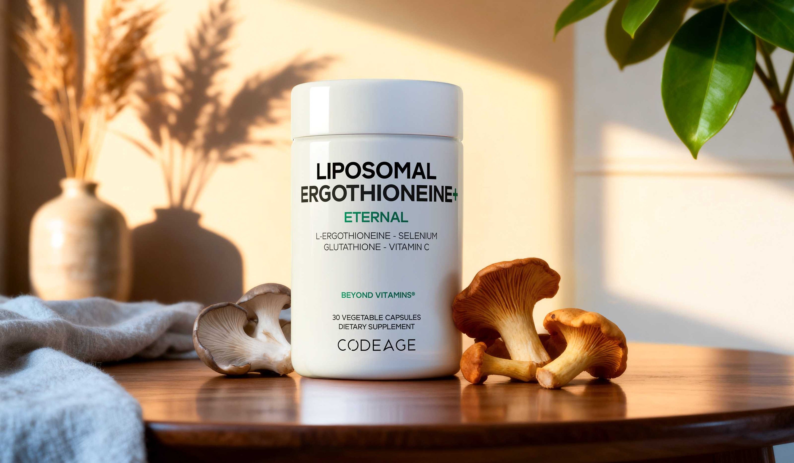 Codeage Liposomal Ergothioneine Supplement 