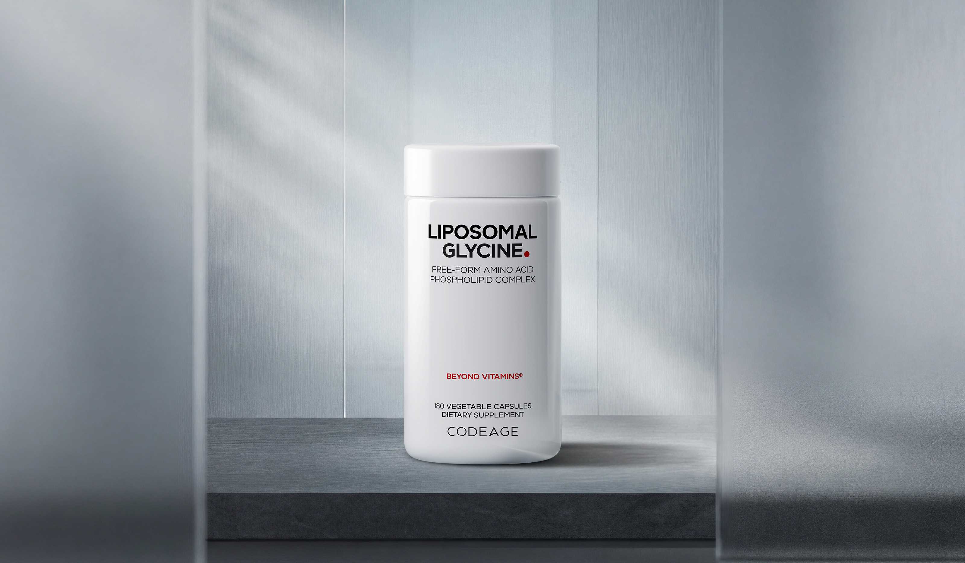 Suplemento de Glicina Liposomal de Codeage - Fórmula de