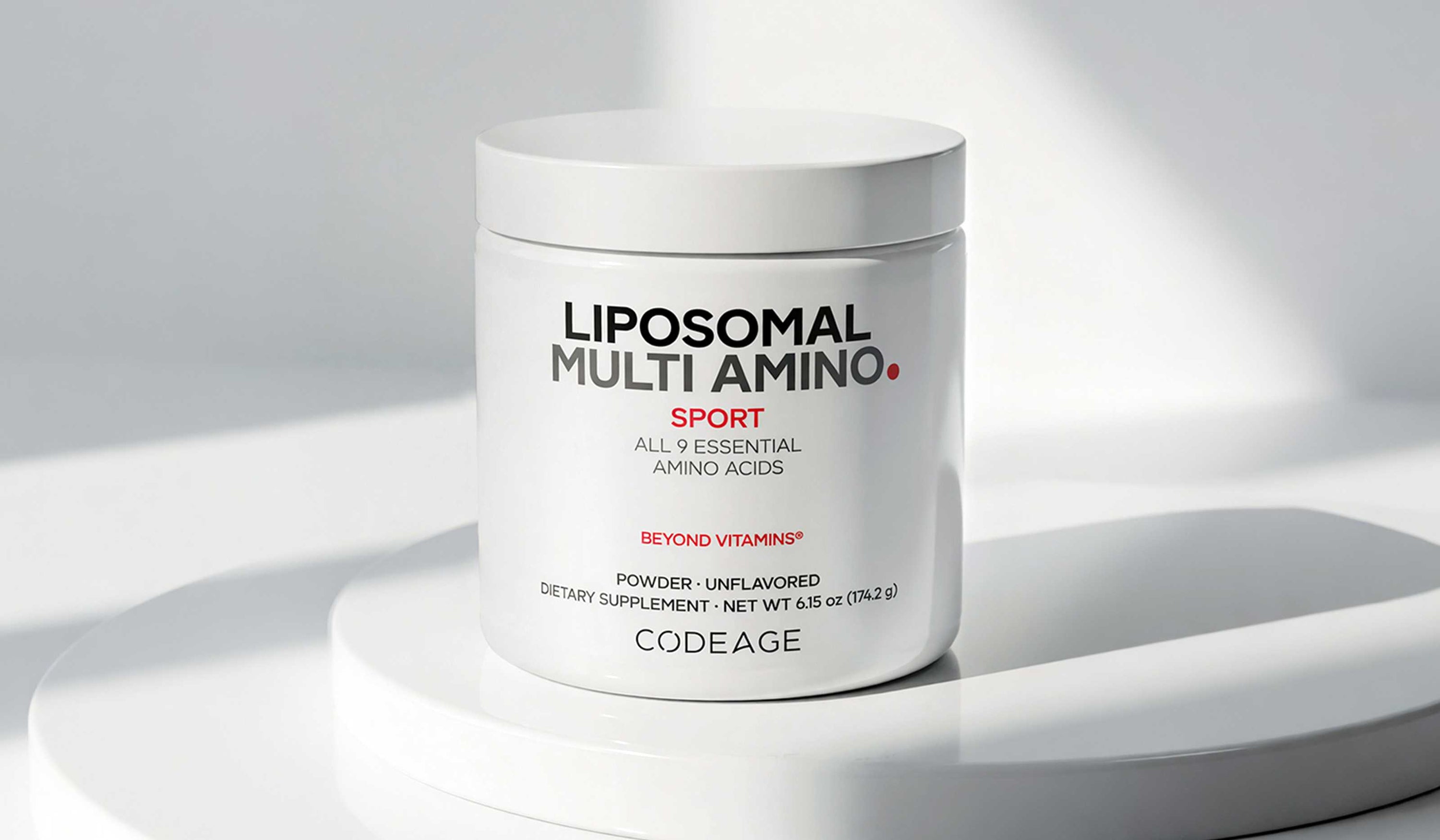 Codeage Liposomal Multi Amino Powder BCAA EAA supplement Energy sport