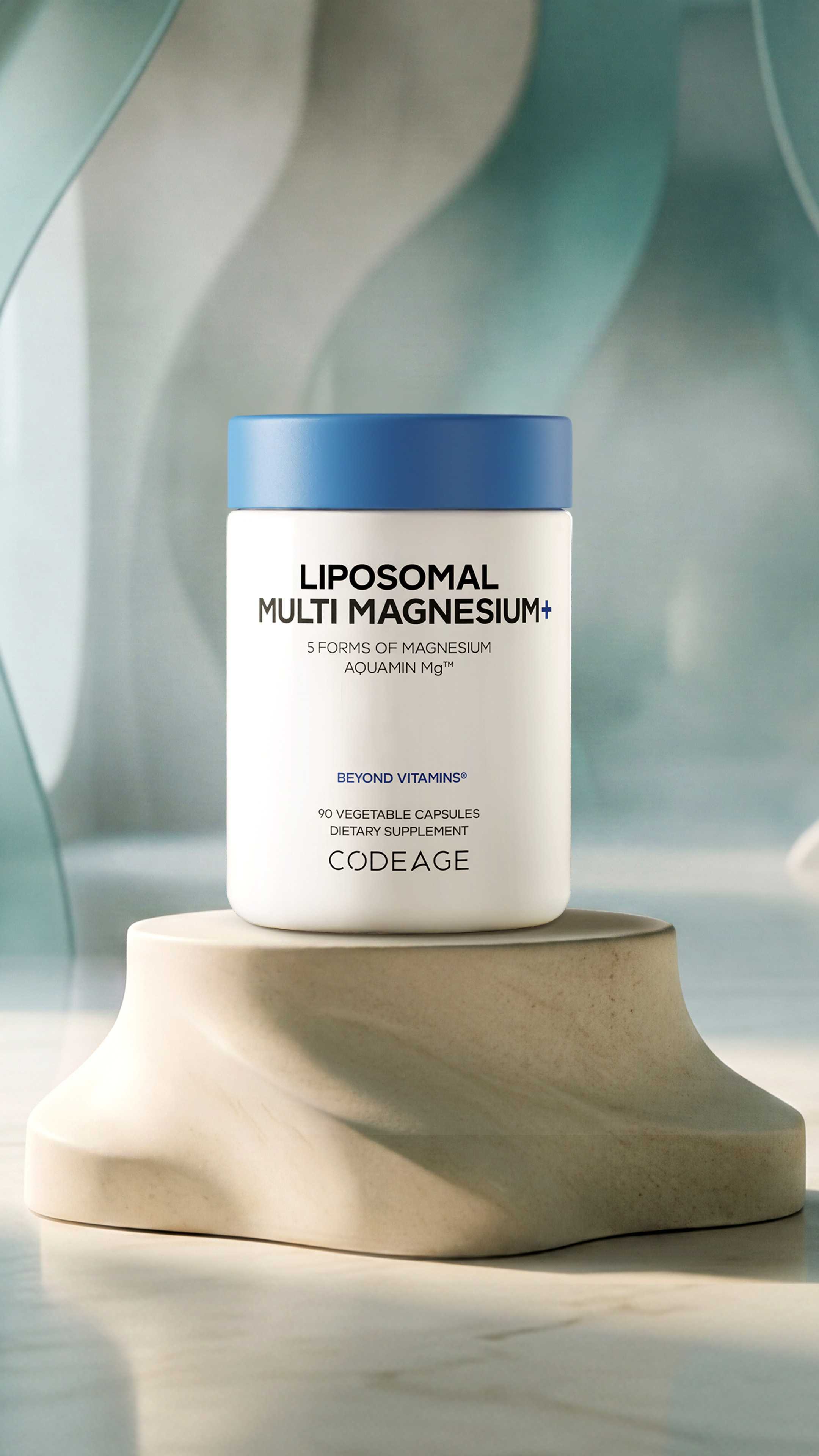 Liposomal Multi Magnesium+, bisglycinate, malate, taurate, oxide, and hydroxide