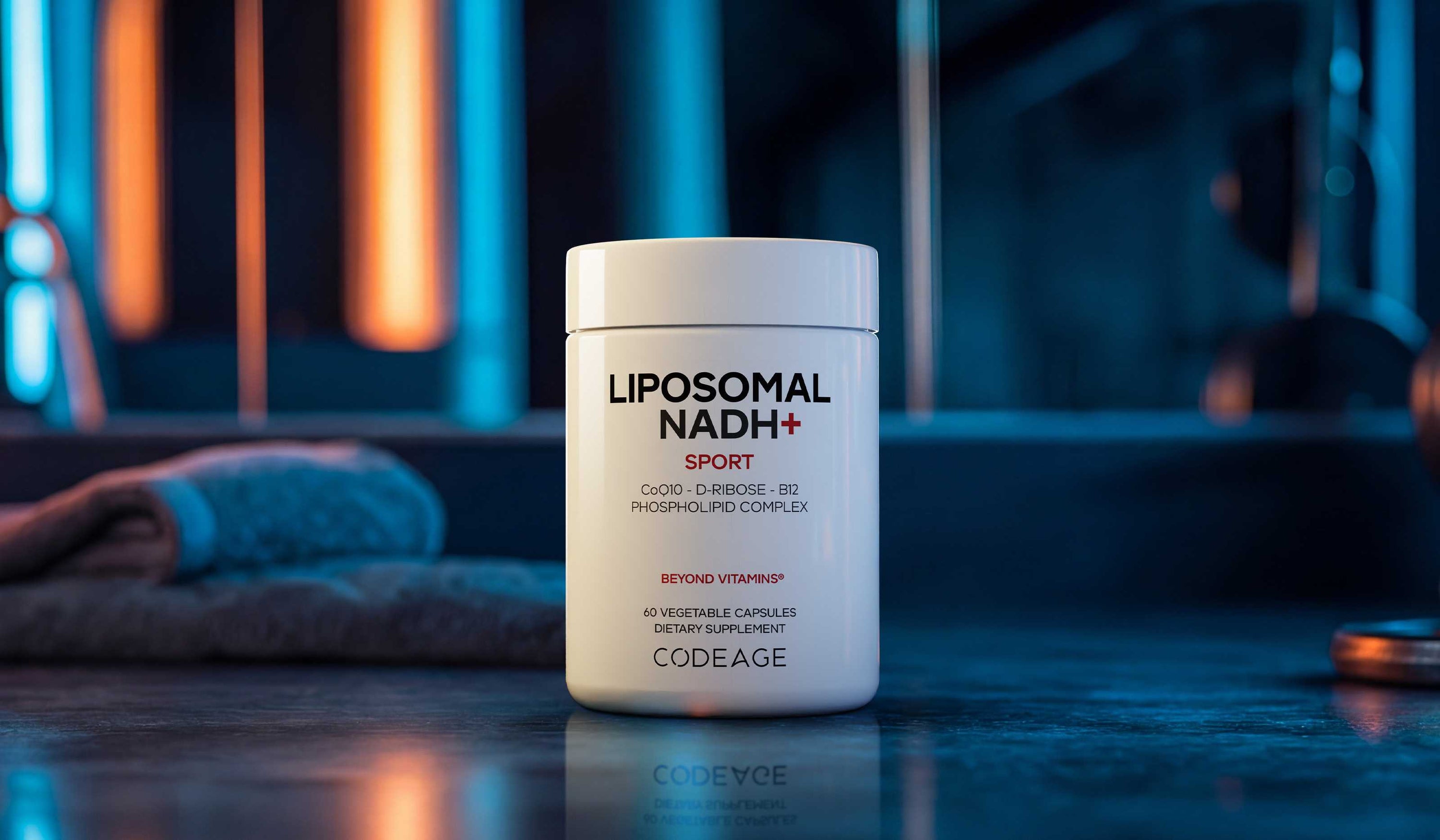 Codeage Liposomal NADH+ Supplement CoQ10 D-Ribose Vitamin B12