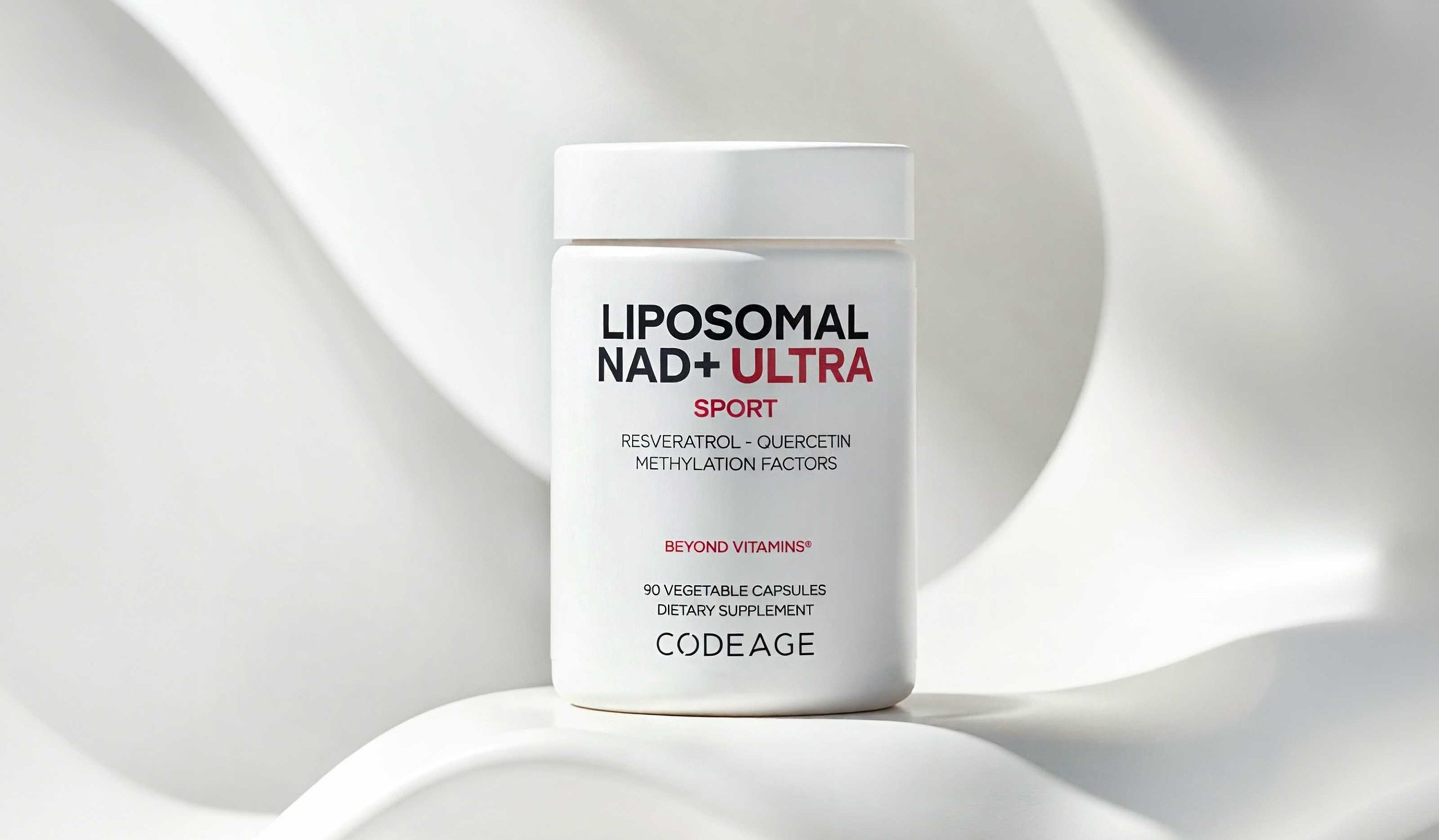 Codeage Liposomal NAD+ supplement formula Ultra Quercetin Resveratrol