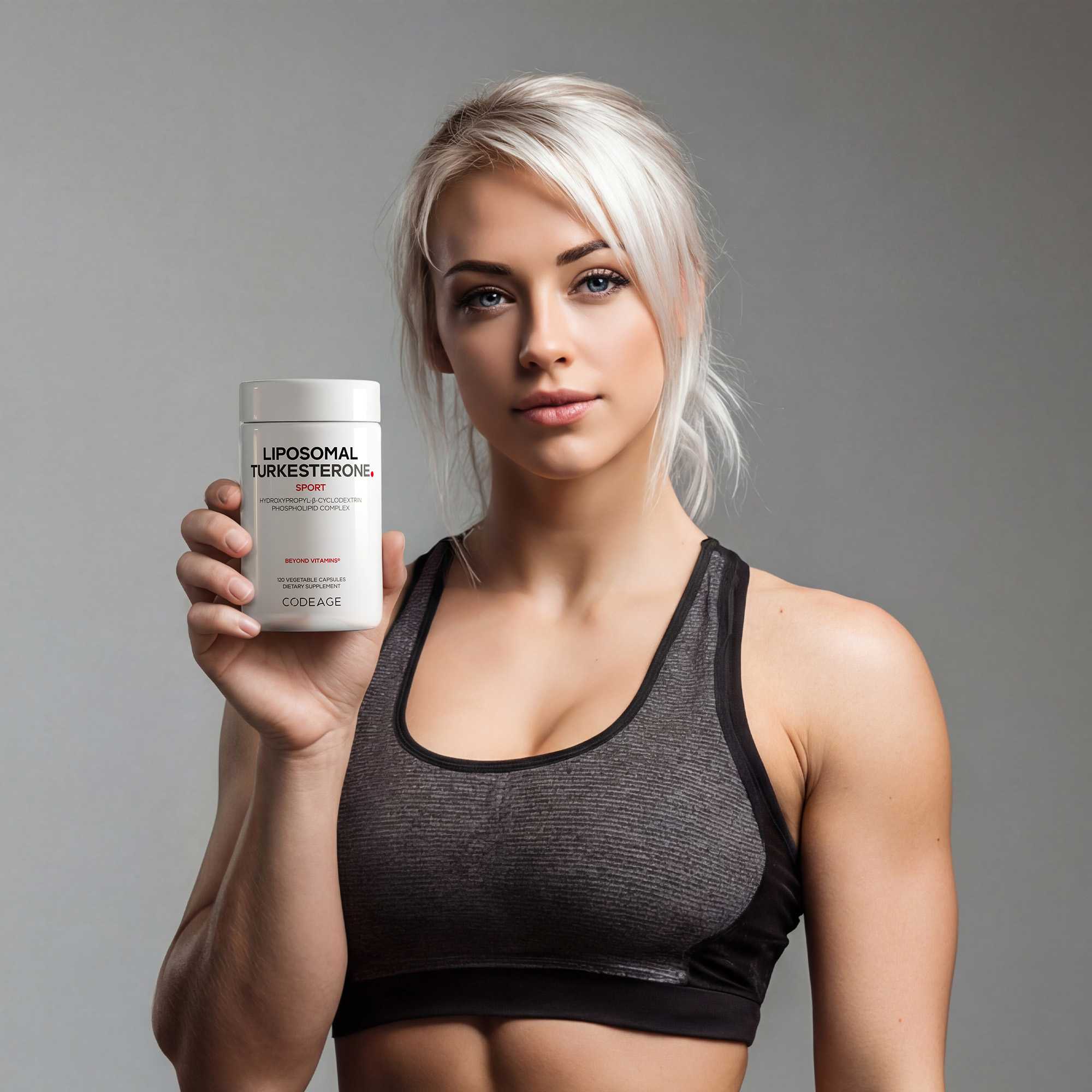 Codeage Liposomal Turkesterone Capsules Supplement for Athletes, Sports & Fitness Formula, Ajuga Turkestanica Extract Turkesterone Capsules pre and post workouts