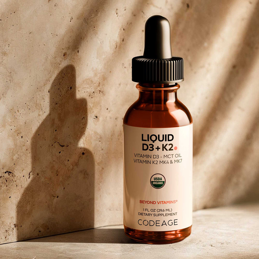 Codeage Liquid D3+K2 Vitamins