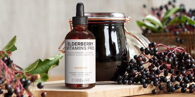 Organic Black Elderberry Liquid Syrup