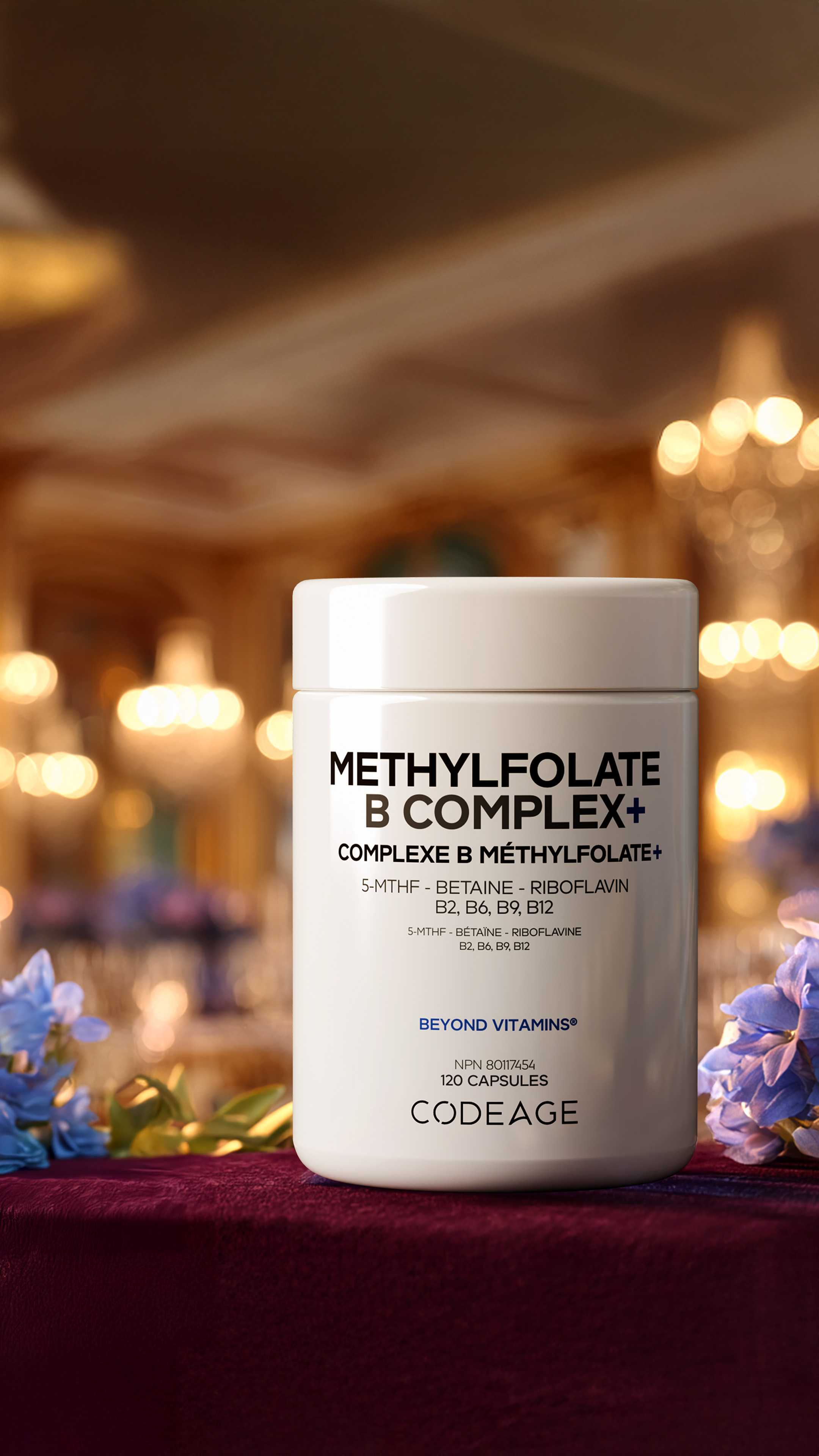 Codeage Methylfolate B Complex Methylfolate Methylcobalamin 5-MTHF Folic Acid Codeage Methylfolate B Complex Methylfolate Methylcobalamin 5-MTHF Folic Acid
