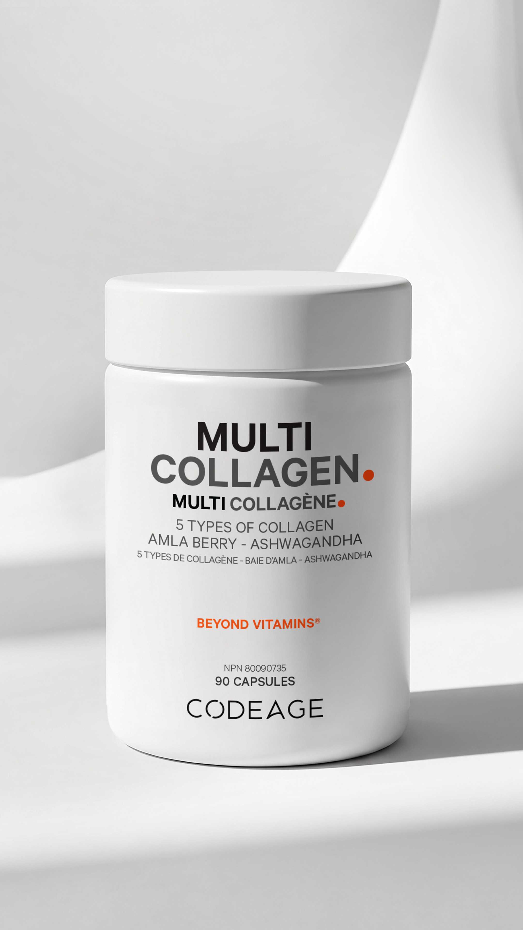 Codeage Multi Collagen Capsules Supplement