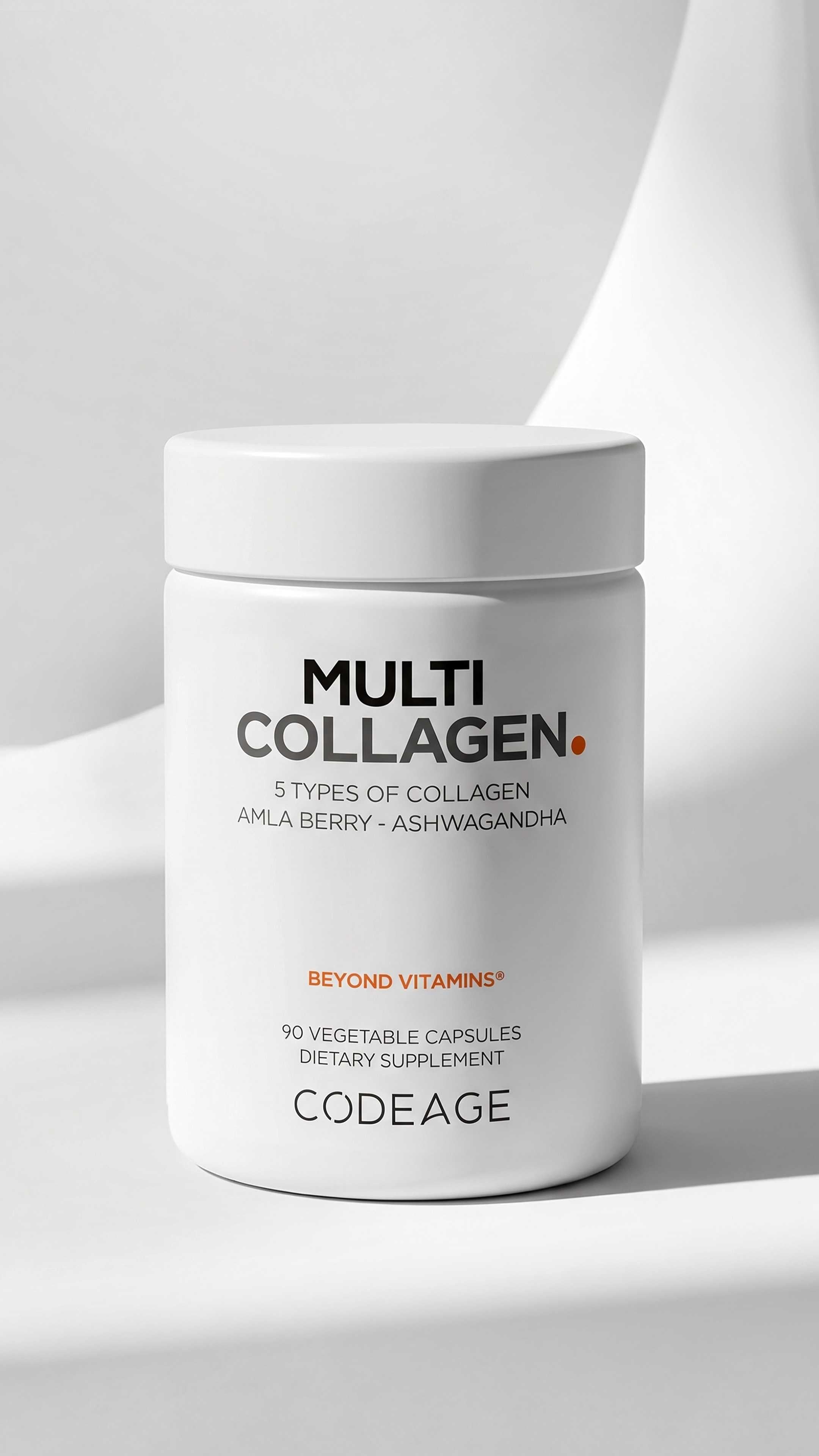 Codeage Multi Collagen Capsules Supplement Hydrolyzed Peptides