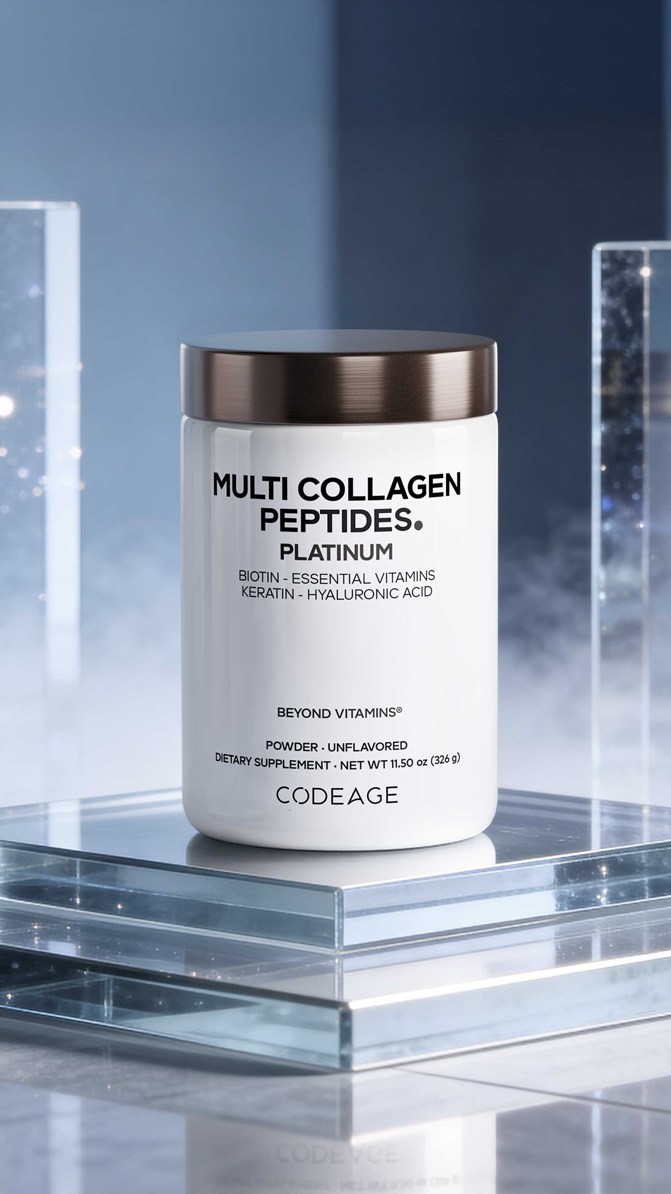 Codeage Multi Collagen Platinum Biotin Vitamin C